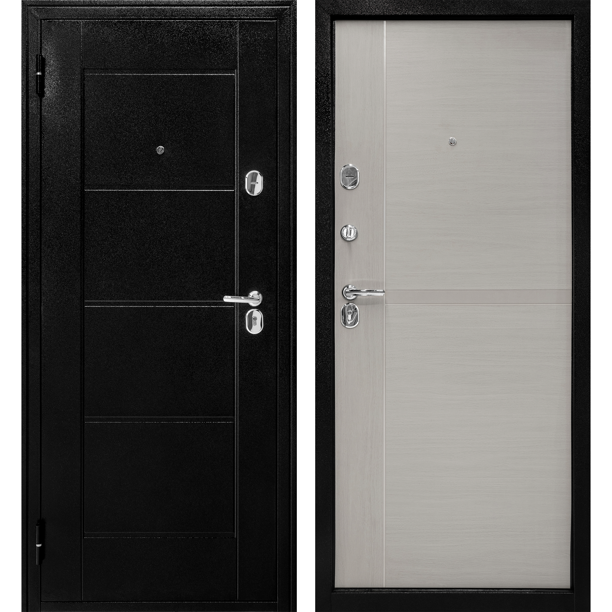 Изображение товара Дверь входная металлическая Форпост 75 96x205 см левая бук серый