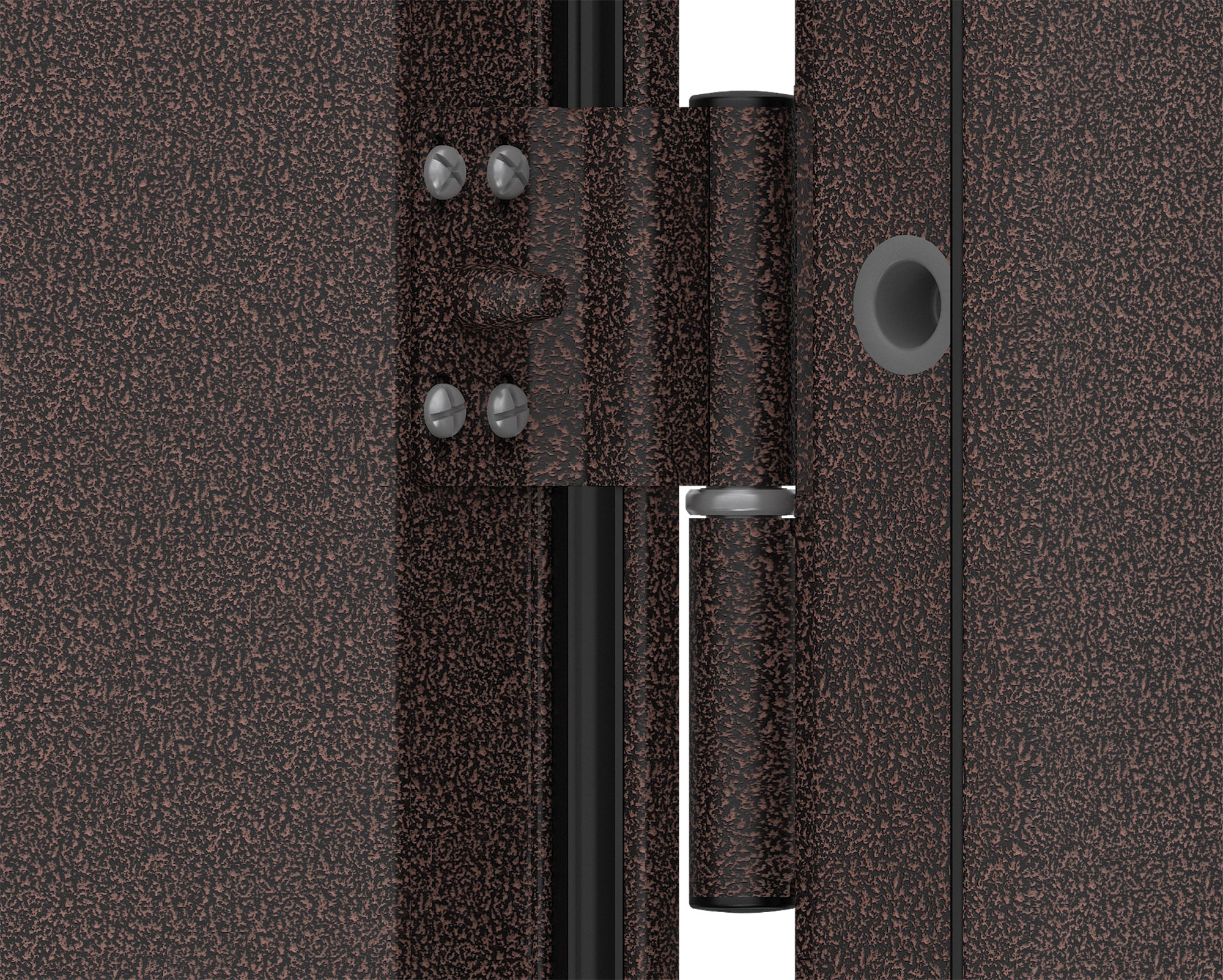 Дверь входная металлическая Doorhan Эко 88x205 см левая цвет антик медь - 5