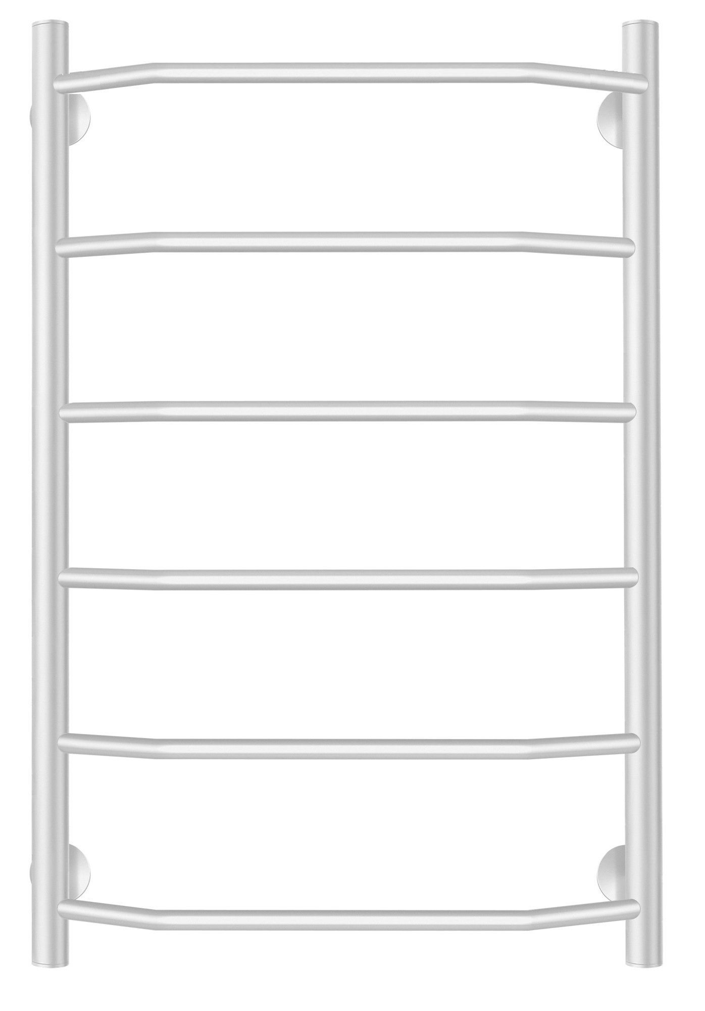 Изображение товара Полотенцесушитель электрический Secado Агата 1 левый 500x800 мм 300 Вт с терморегулятором лесенка цвет белый матовый