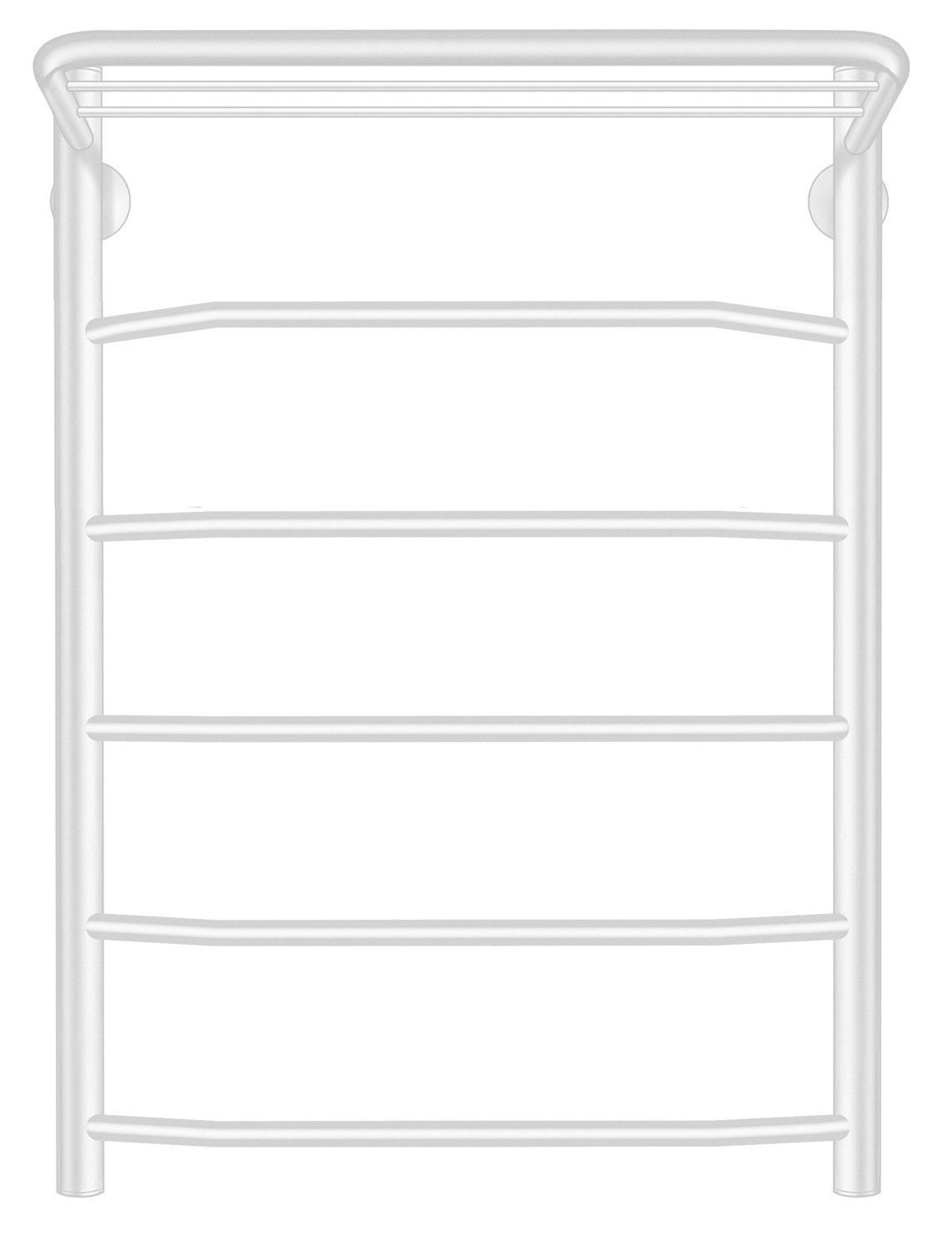 Изображение товара Электрический полотенцесушитель Secado Агата 1 СП 500x800 мм белый матовый