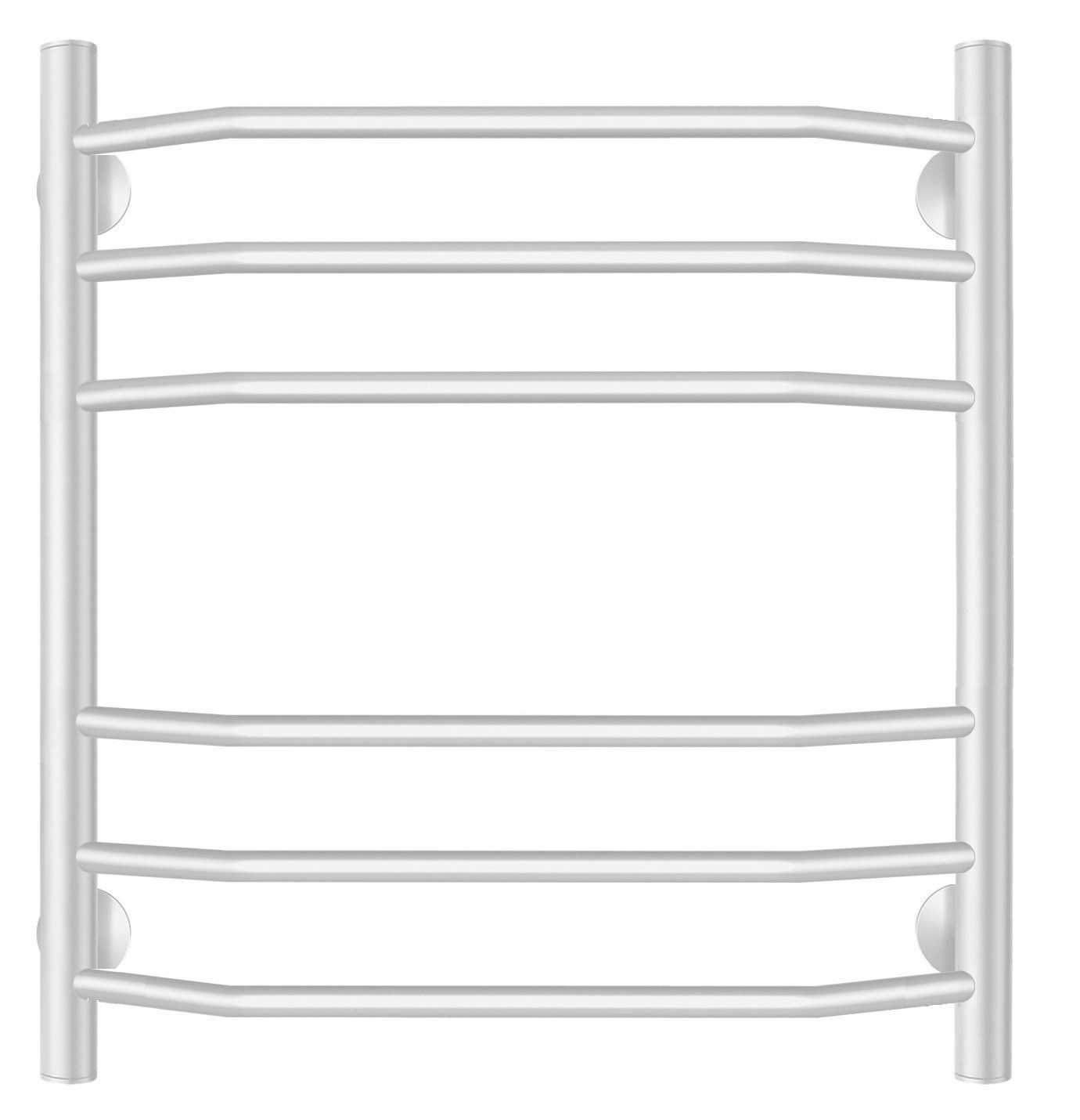 Изображение товара Полотенцесушитель электрический Secado Агата 3 левый 500x600 мм 300 Вт с терморегулятором лесенка цвет белый матовый