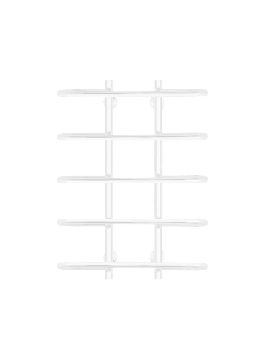 Изображение товара Полотенцесушитель электрический Secado Венеция 1 левый 500x800 мм 300 Вт с терморегулятором лесенка цвет белый матовый