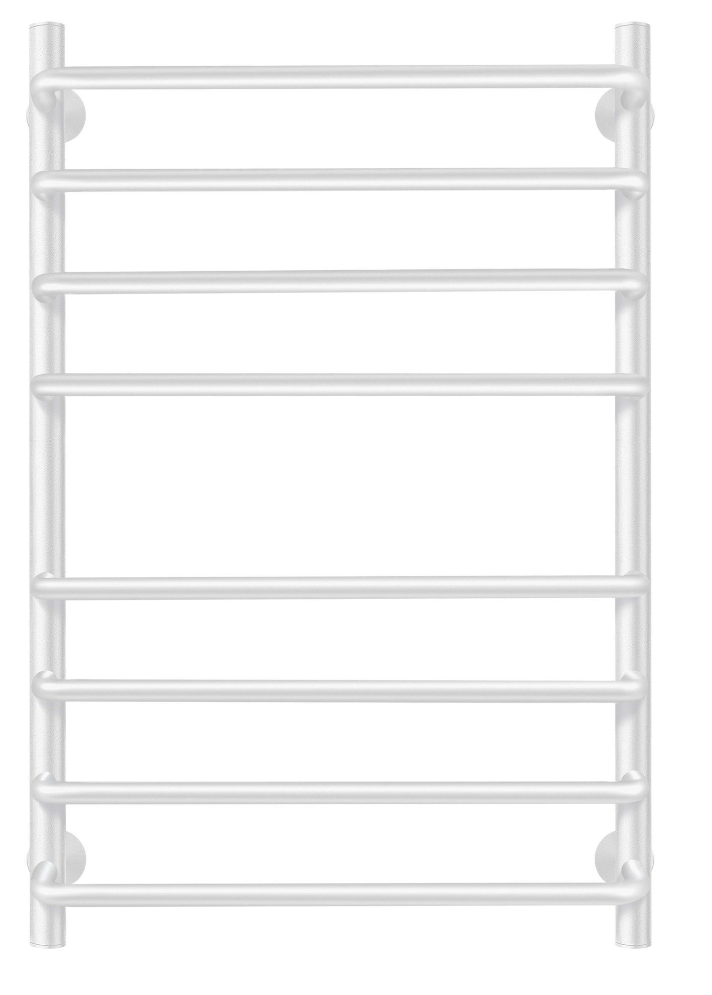 Изображение товара Полотенцесушитель электрический Secado Мерида 4 левый 500x600 мм 300 Вт с терморегулятором лесенка цвет белый матовый