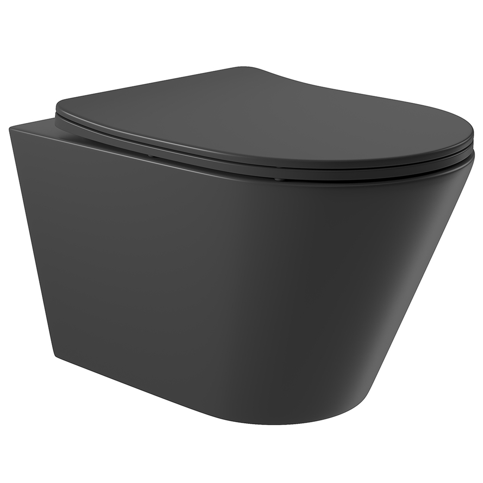 Изображение товара Подвесной унитаз Aqueduto CON0140 безободковый с сиденьем микролифт