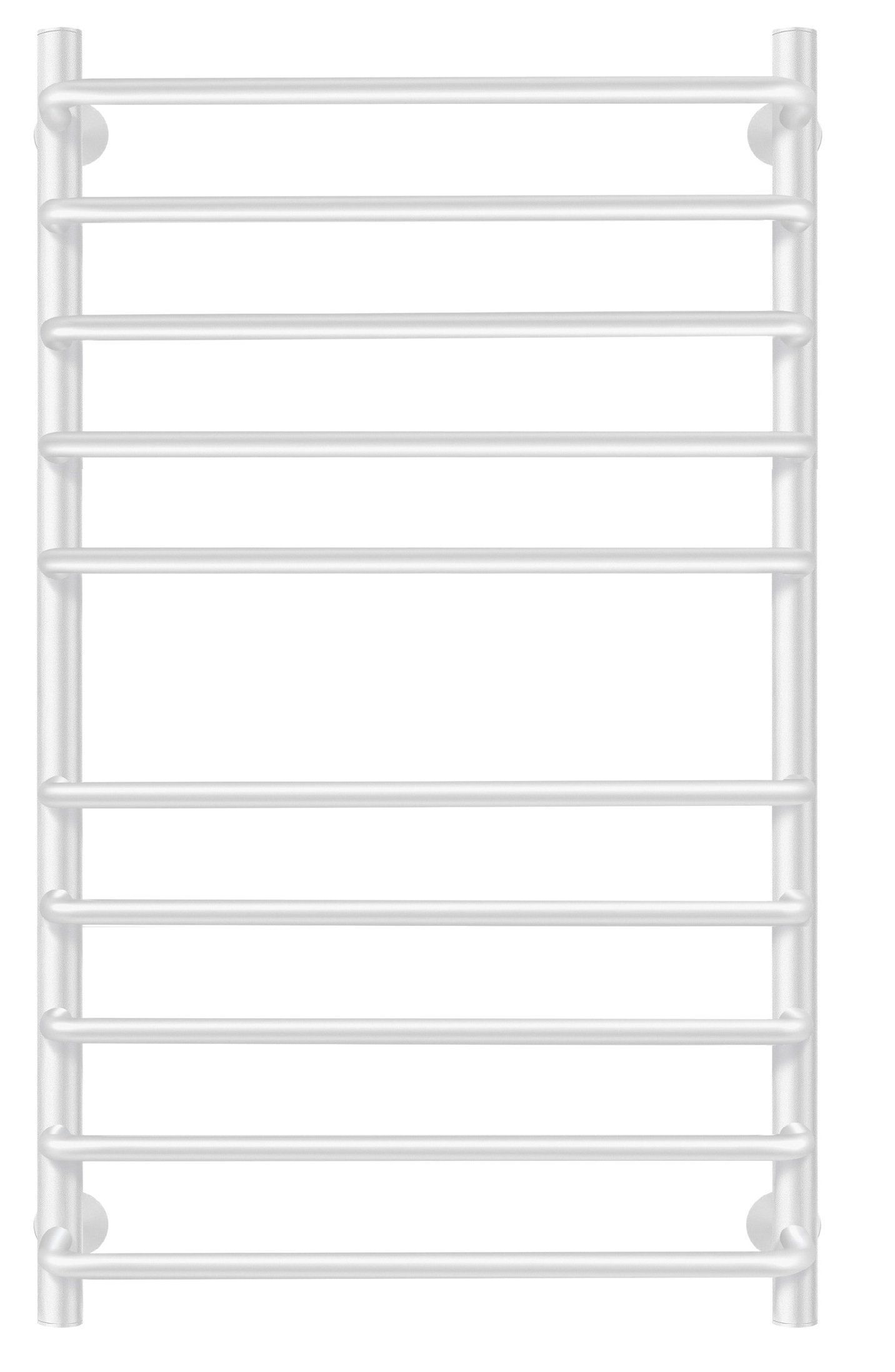 Изображение товара Полотенцесушитель электрический Secado Мерида 4 правый 500x800 мм 300 Вт с терморегулятором лесенка цвет белый матовый