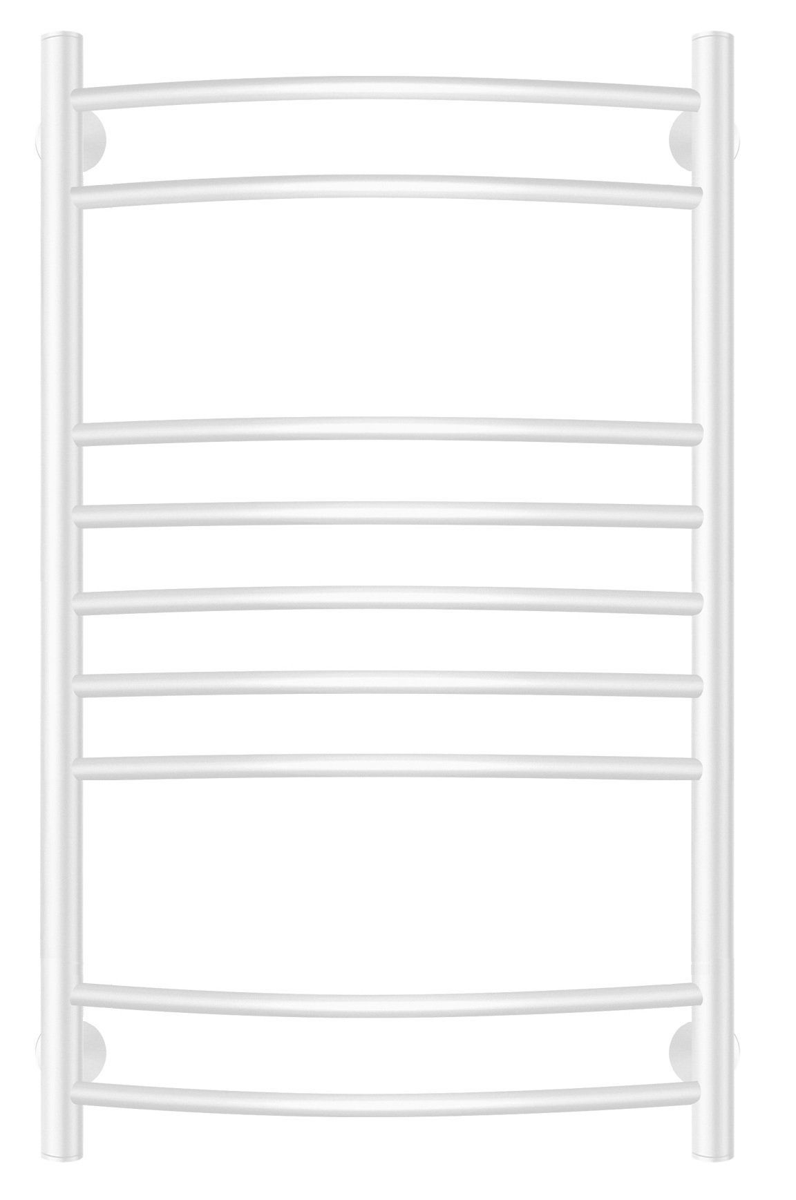 Изображение товара Полотенцесушитель электрический Secado Милан 2 правый 600x1000 мм 300 Вт с терморегулятором лесенка цвет белый матовый