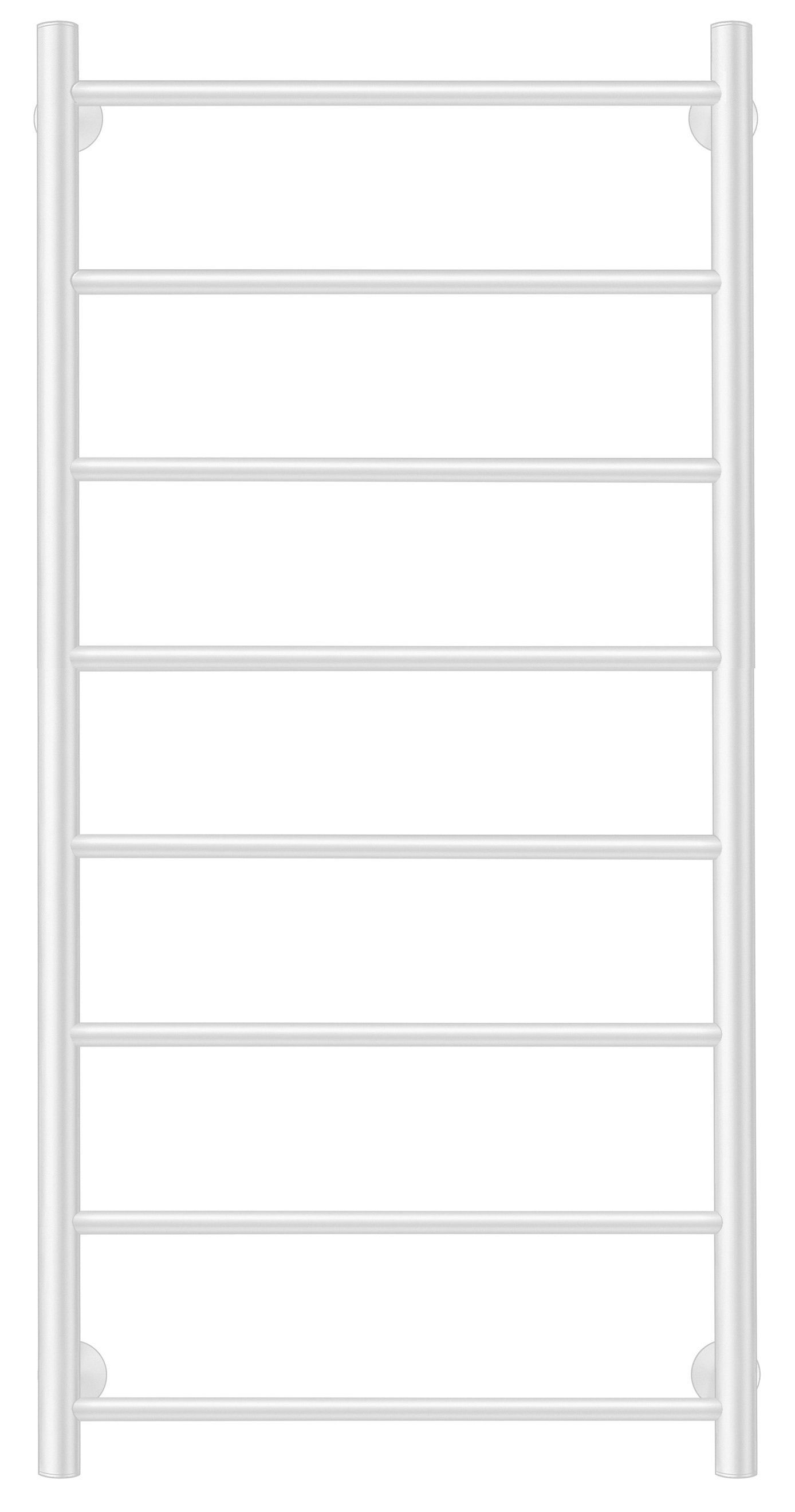 Изображение товара Полотенцесушитель электрический Secado Триада 1 правый 500x1000 мм 300 Вт с терморегулятором лесенка цвет белый матовый