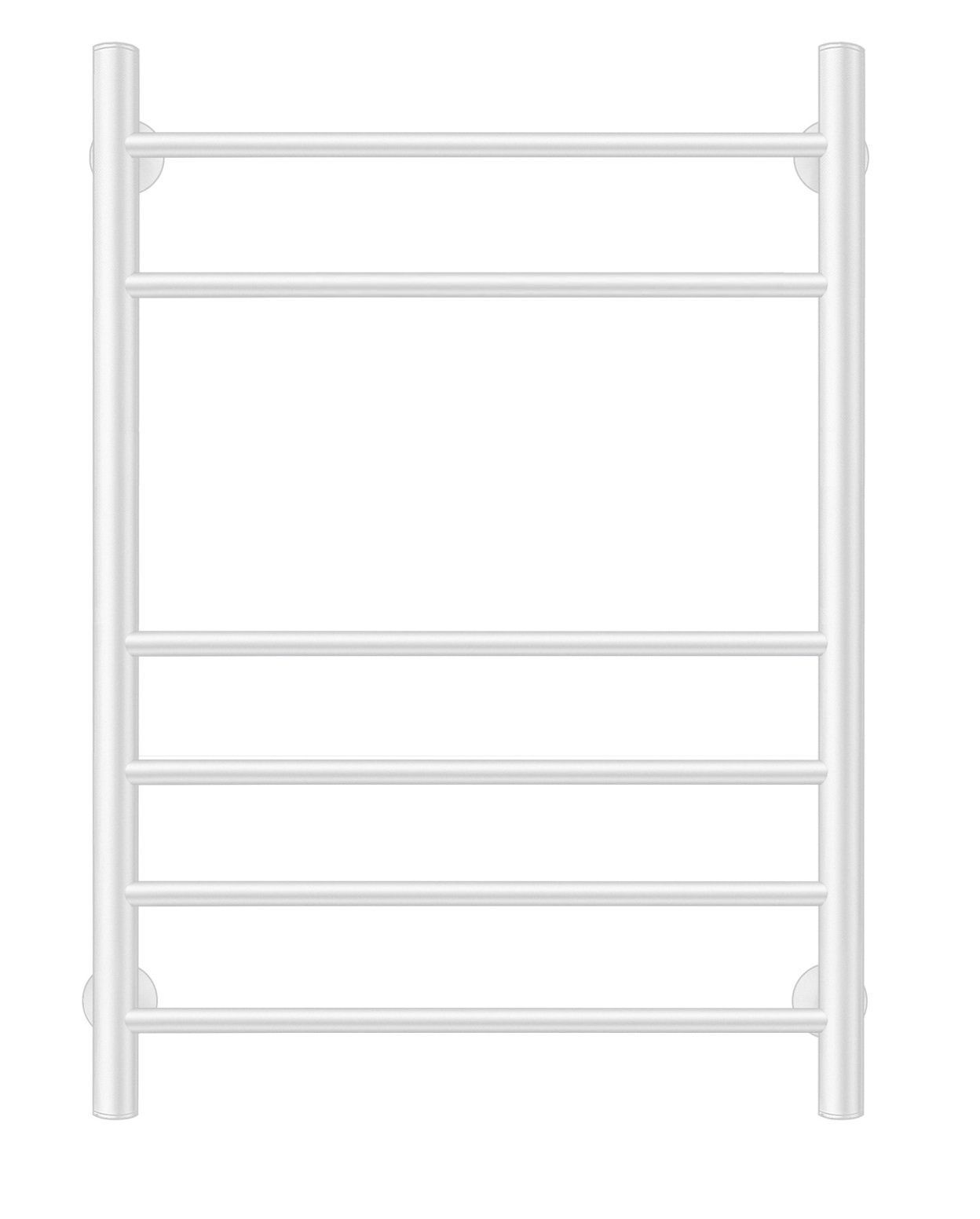 Изображение товара Полотенцесушитель электрический Secado Триада 5 правый 500x600 мм 300 Вт с терморегулятором лесенка цвет белый матовый