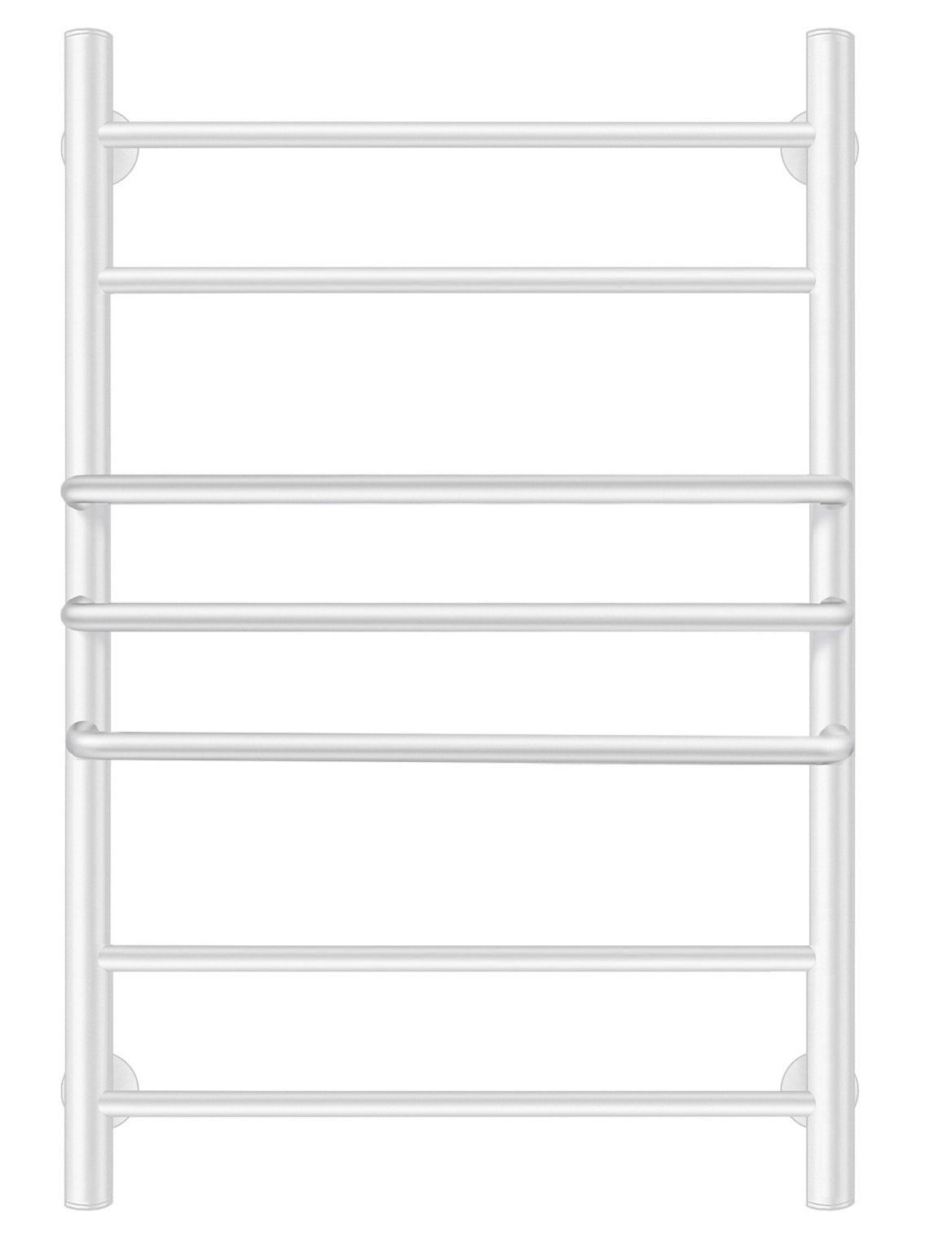 Изображение товара Полотенцесушитель электрический Secado Триест правый 500x800 мм 300 Вт с терморегулятором лесенка цвет белый матовый