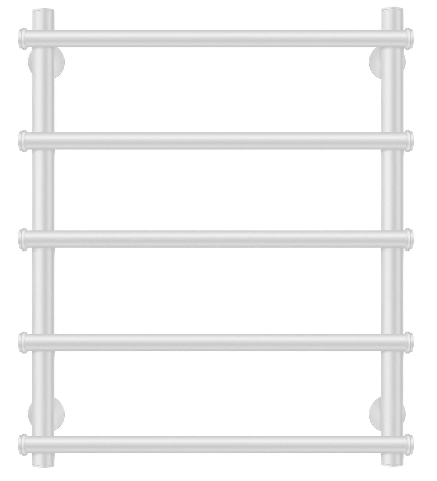 Изображение товара Полотенцесушитель электрический Secado Турин 1 правый 600x600 мм 300 Вт с терморегулятором лесенка цвет белый матовый
