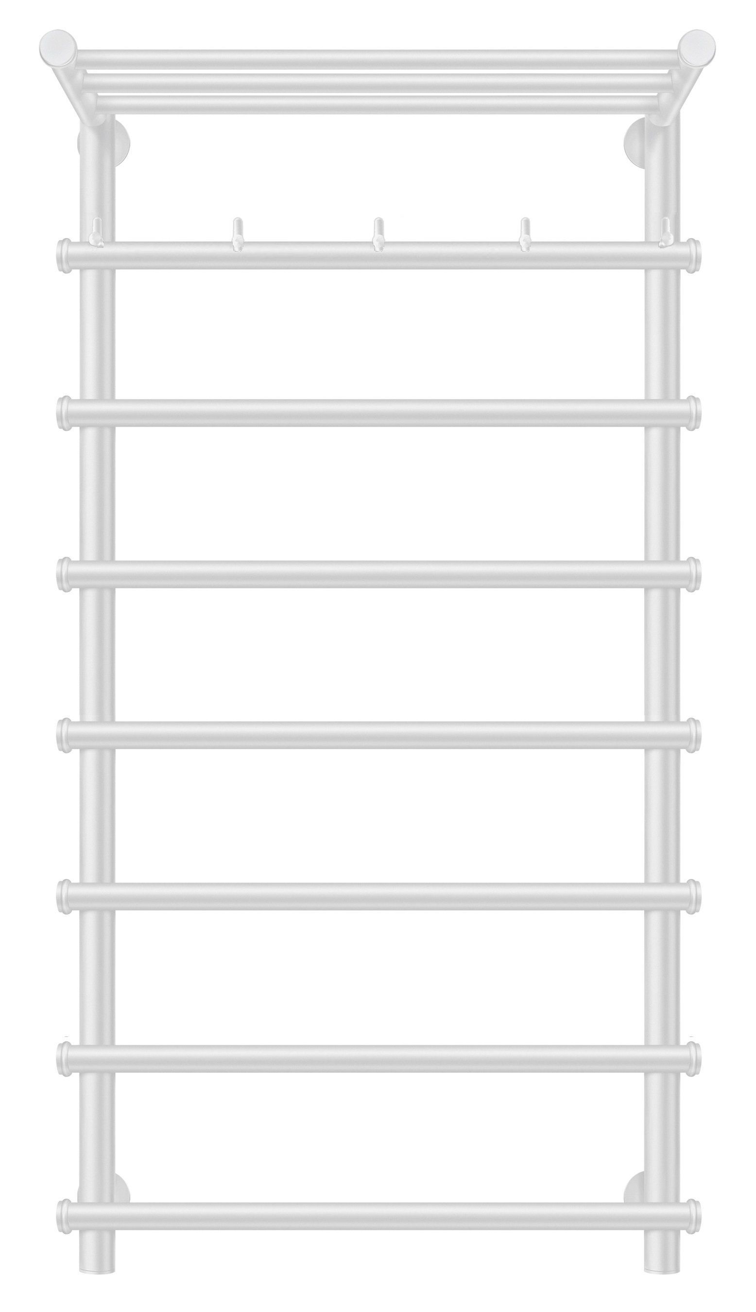 Изображение товара Электрический полотенцесушитель Secado Турин 1 КСП белый 600x1000 мм 300 Вт