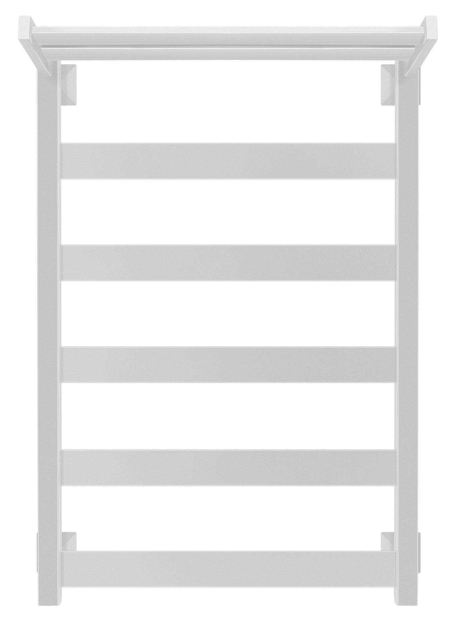 Изображение товара Полотенцесушитель электрический Secado Комано 1 СП правый 500x800 мм 300 Вт с терморегулятором лесенка цвет белый матовый