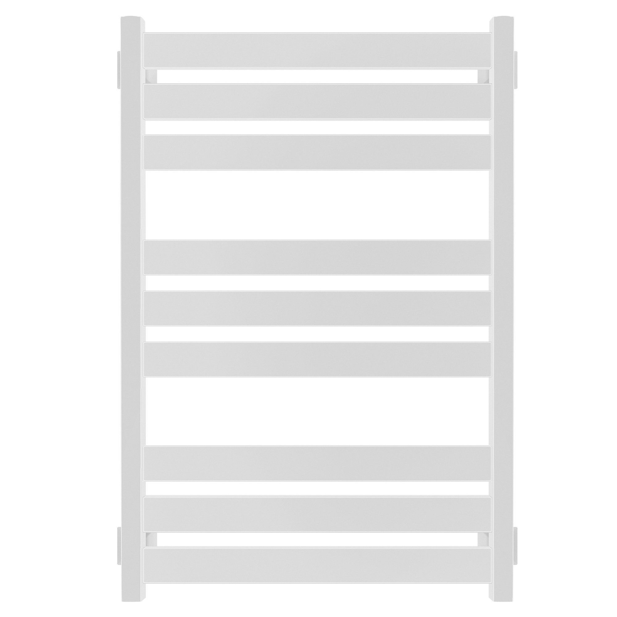 Изображение товара Полотенцесушитель электрический Secado Комано 3 правый 500x800 мм 300 Вт с терморегулятором лесенка цвет белый матовый