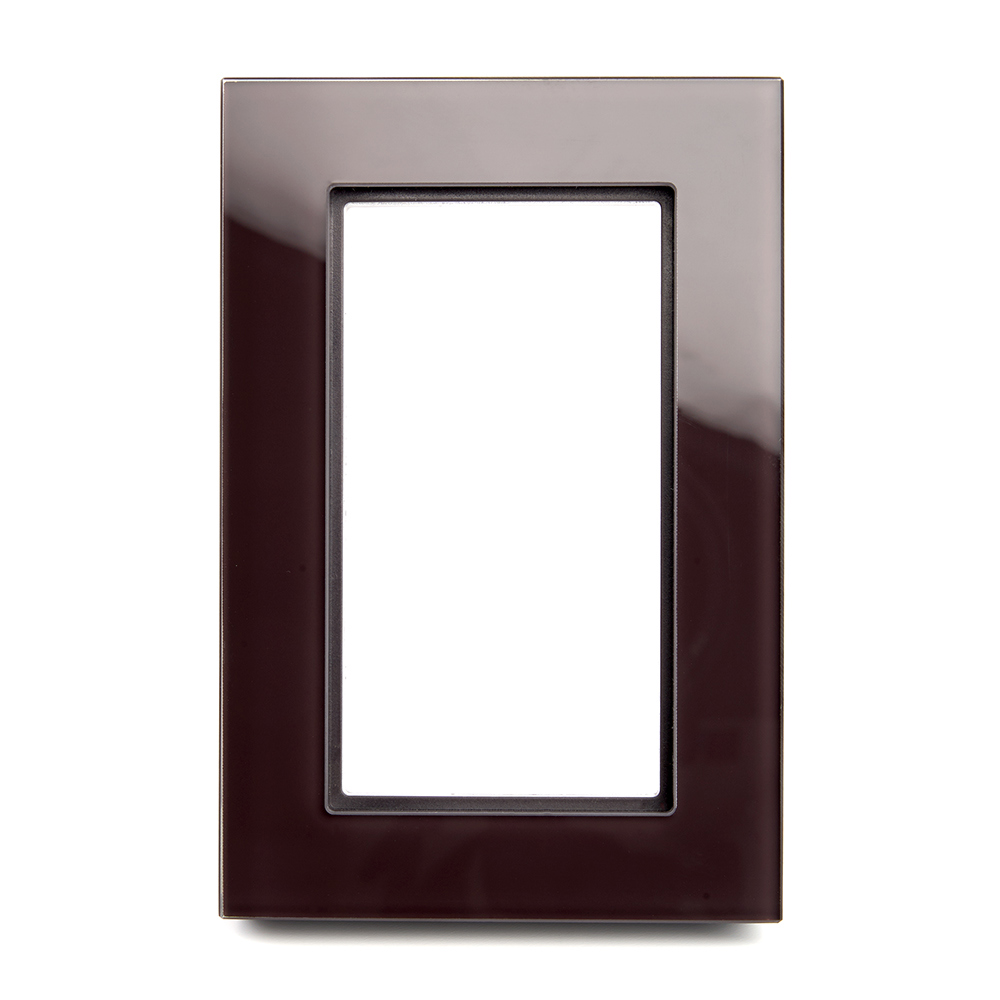 Изображение товара Рамка для розеток и выключателей Stekker Катрин GFR00-7012-04 2 поста цвет шоколад