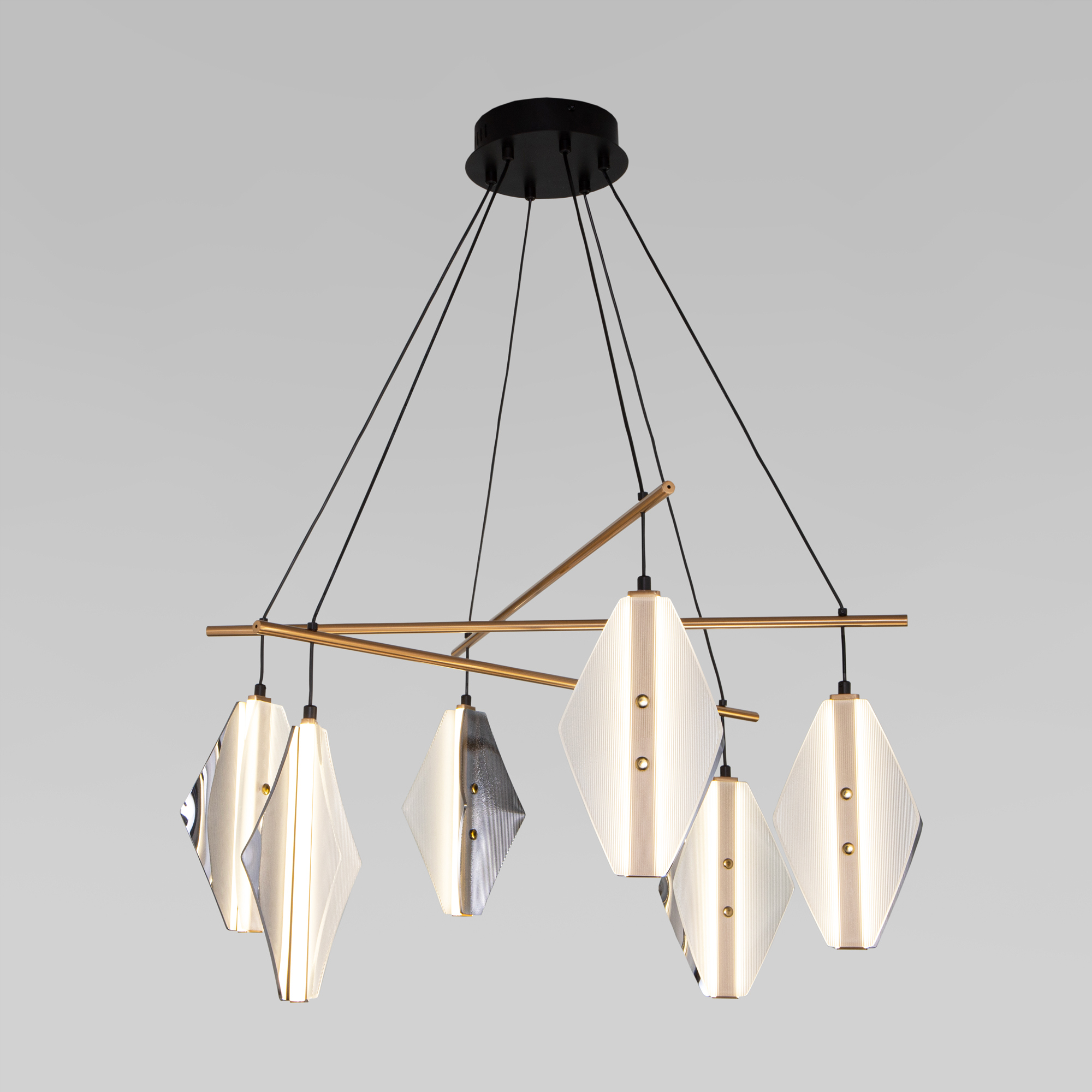 Изображение товара Подвесной светильник Eurosvet Glare A071576 с нейтральным белым светом 7 м²