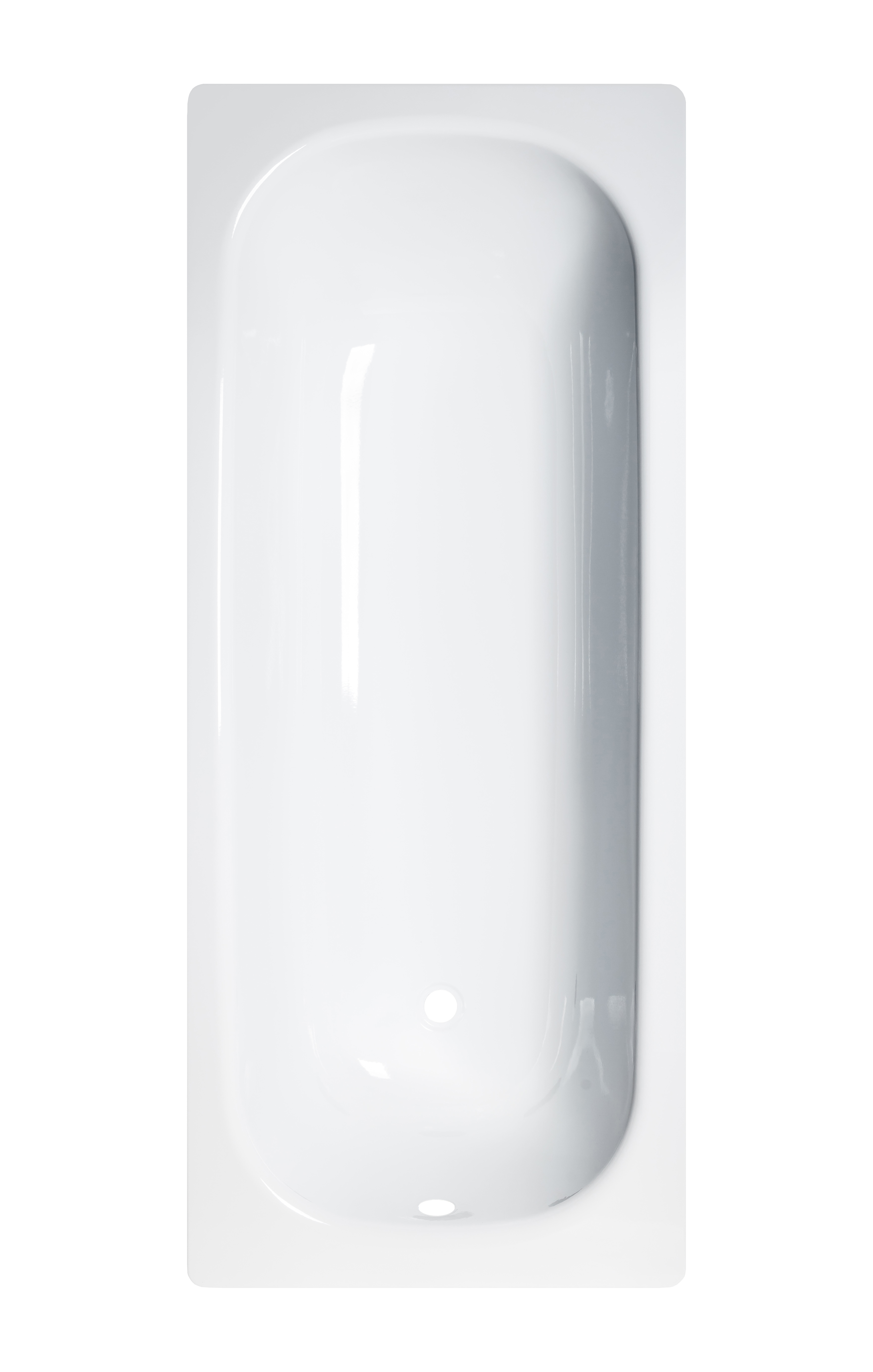 Изображение товара Ванна Inva стальная 170x70 см белая глянцевая вместимость 180л Россия