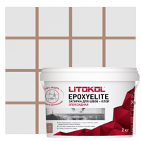 Изображение товара Эпоксидная затирка Litokol Epoxy Elite E.14 цвет карамель 2 кг
