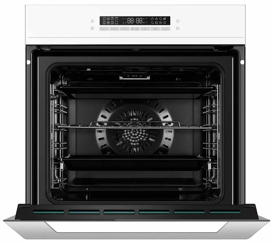 Изображение товара Электрическая плита с духовкой Haier HOQ-P16AN5GW 59.5х59.5х56.7 см цвет белый