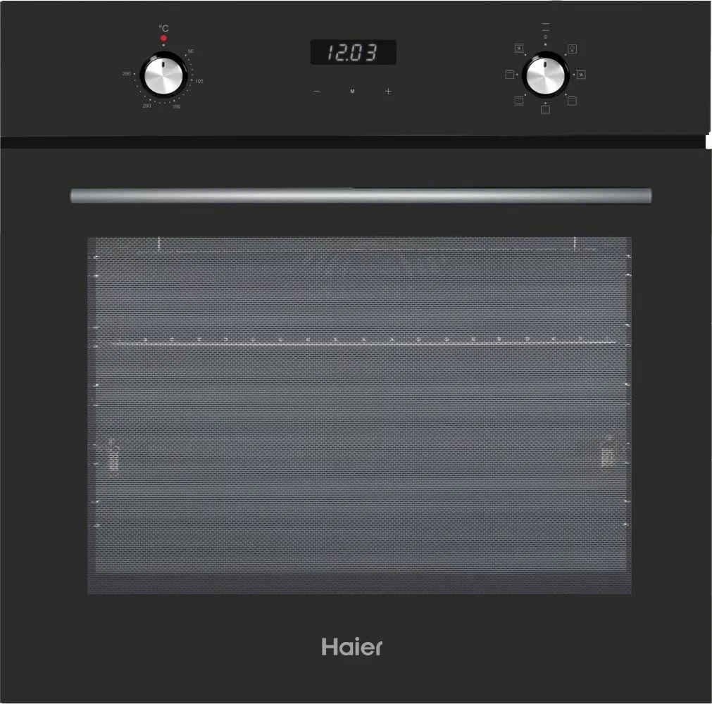 Изображение товара Электрическая плита с духовкой Haier HOX-P06HGB 59.5х59.5х56.7 см цвет черный