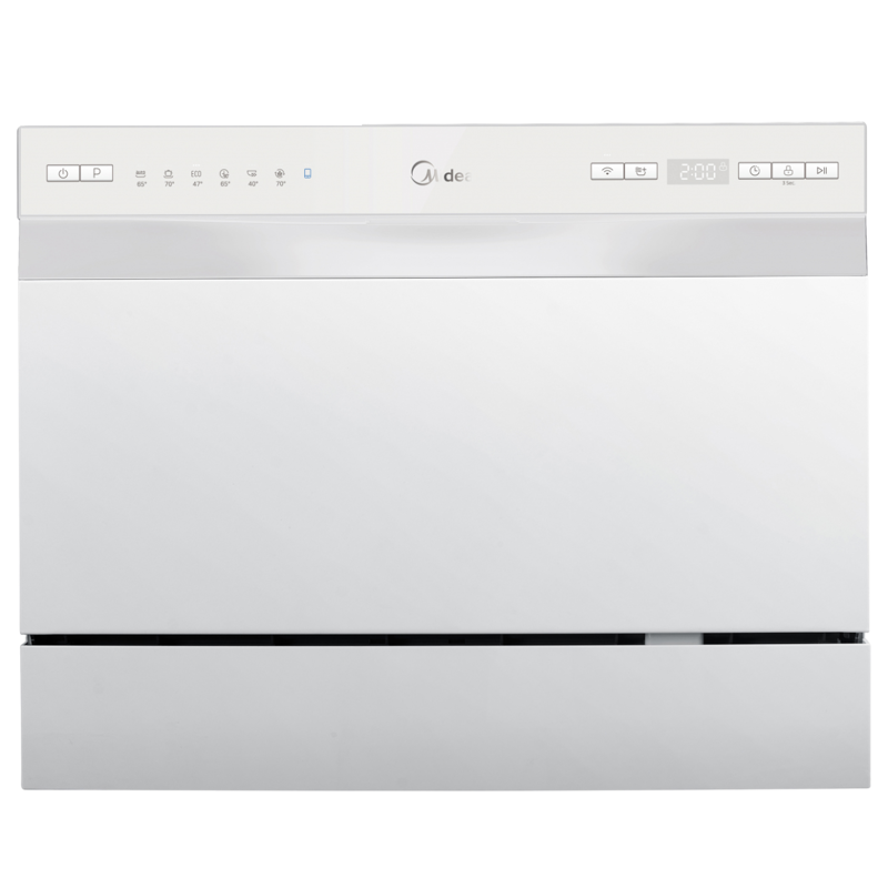 Изображение товара Настольная посудомоечная машина Midea MCFD55S450Wi 55 см 7 программ цвет белый Изображение товара Настольная посудомоечная машина Midea MCFD55S450Wi 55 см 7 программ цвет белый