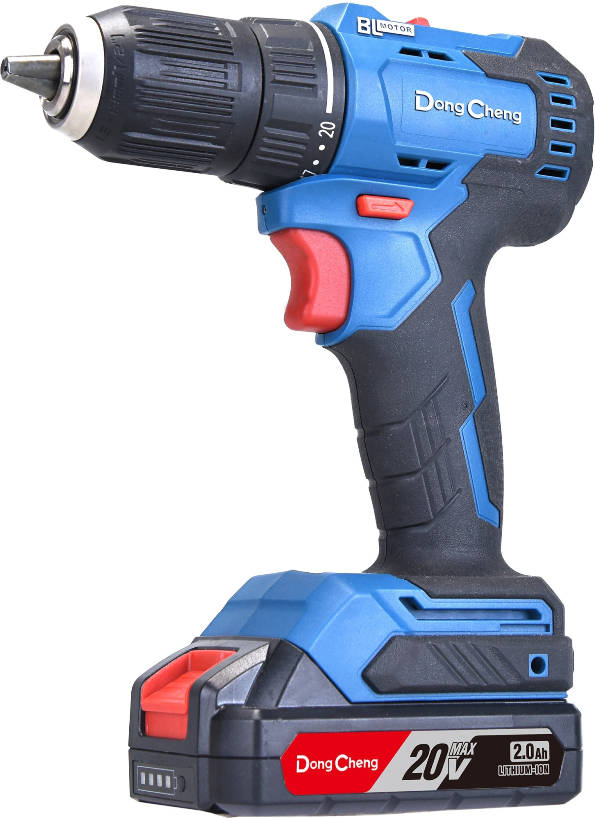 Изображение товара Дрель-шуруповерт аккумуляторная DONGCHENG DCJZ2050 20В Li-Ion