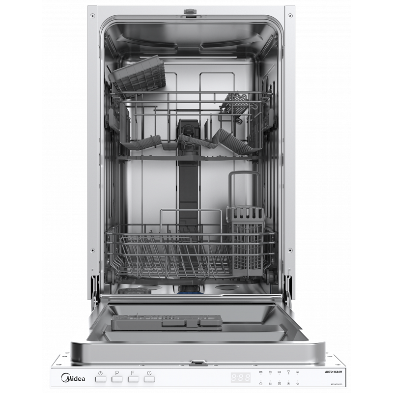 Изображение товара Встраиваемая посудомоечная машина MIDEA MID45S050 9 комплектов серебристый