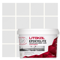 Изображение товара Затирка эпоксидная Litokol Эпоксиэлит Е.01 цвет зефир 2 кг