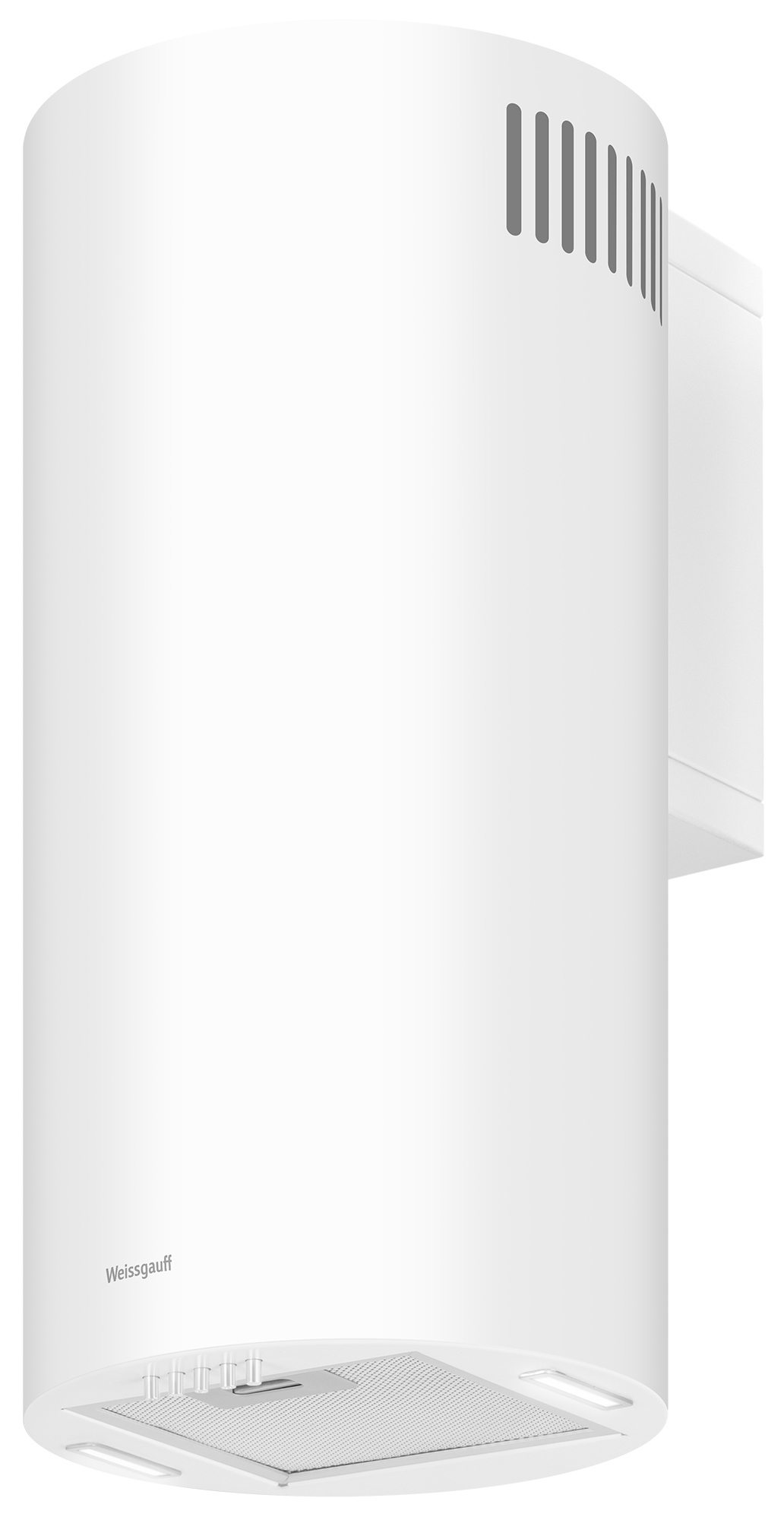 Изображение товара Вытяжка Weissgauff Tubus 700 PB WH белая 900 м3/ч для кухни