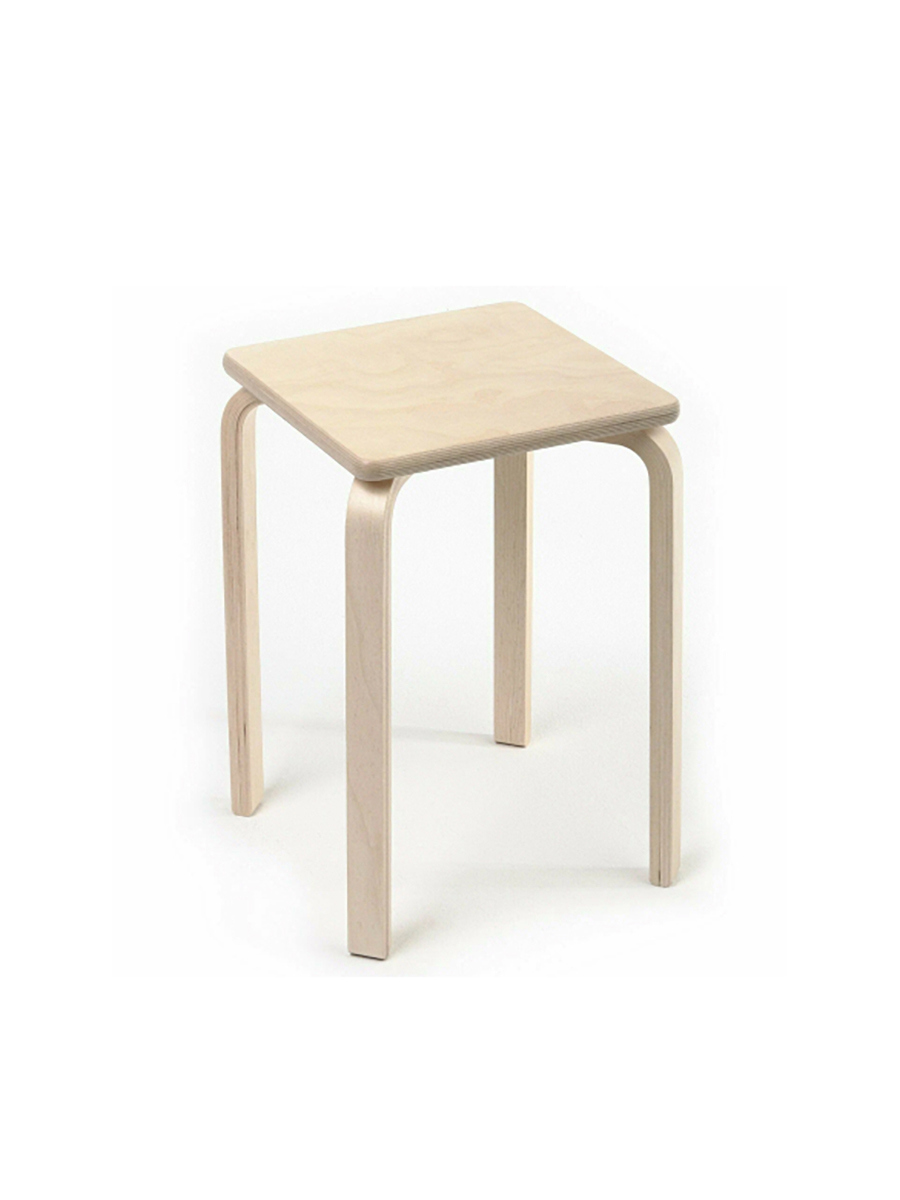 Изображение товара Табурет садовый Элегия 33x33x47 см бежевый дерево недорогой мебель для сада