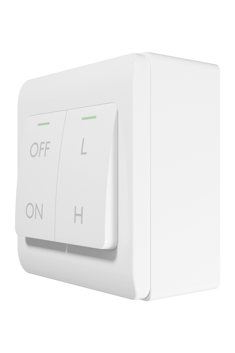 Изображение товара Переключатель Era PC-U D0 для вентилятора внутренний накладной