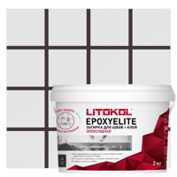 Изображение товара Эпоксидная затирка Litokol Epoxy Elite E.13 цвет темный шоколад 2 кг