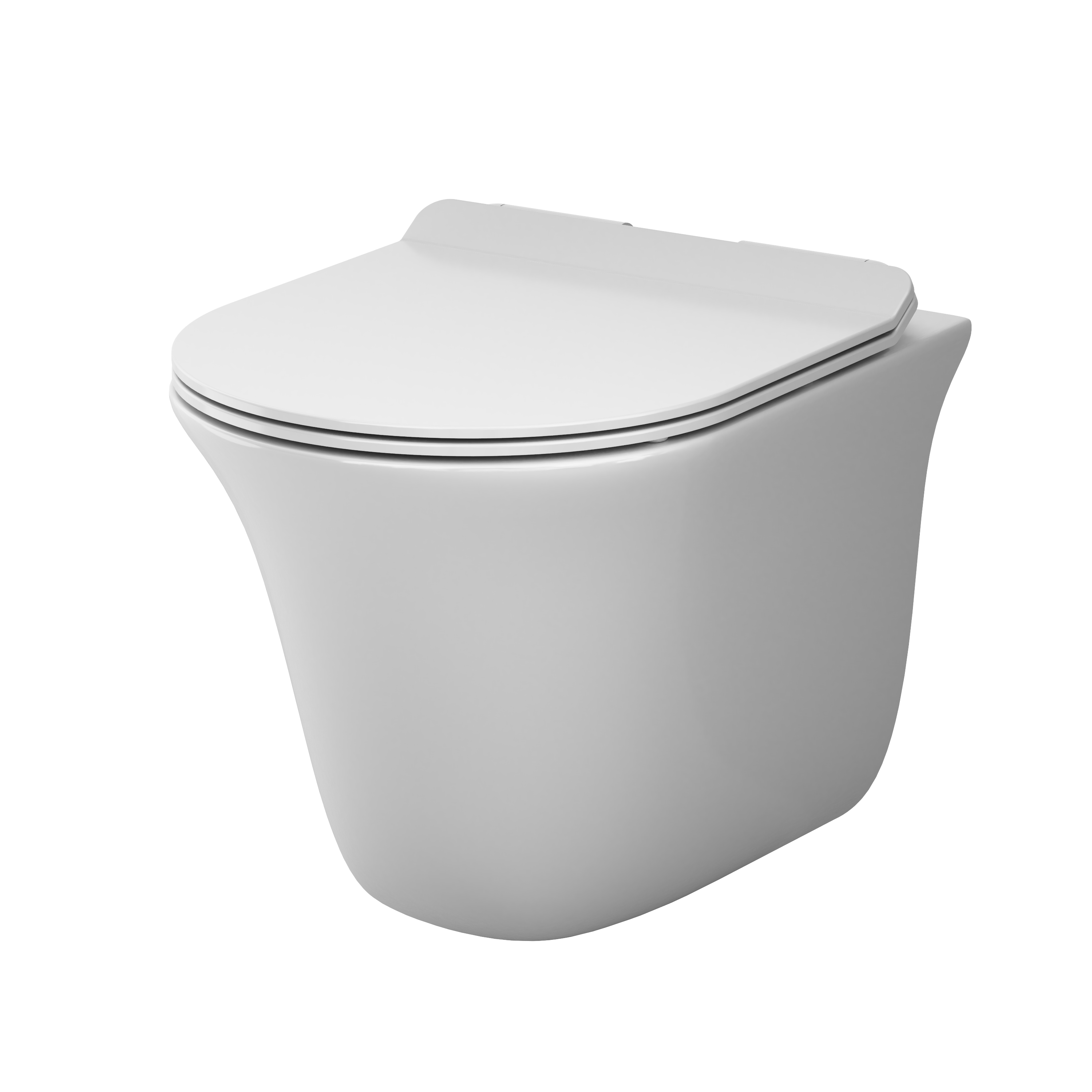 Изображение товара Подвесной унитаз AM.PM Force безободковый с сиденьем микролифт и системой смыва