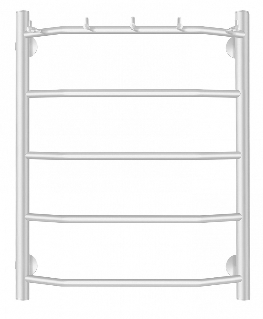 Изображение товара Полотенцесушитель водяной лесенка Secado Агата 1 к 600x400 мм универсальная подводка нержавеющая сталь aisi 304 цвет белый матовый