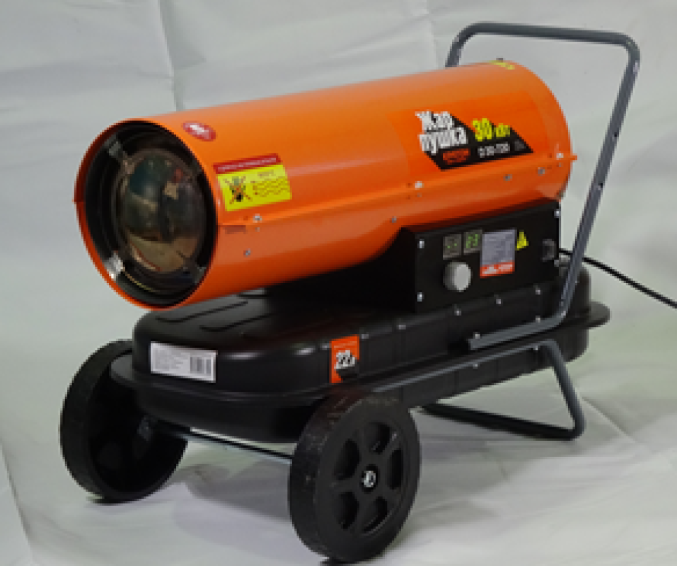 Изображение товара Дизельная пушка прямого нагрева Кратон D 30-720 30 кВт для промышленного отопления