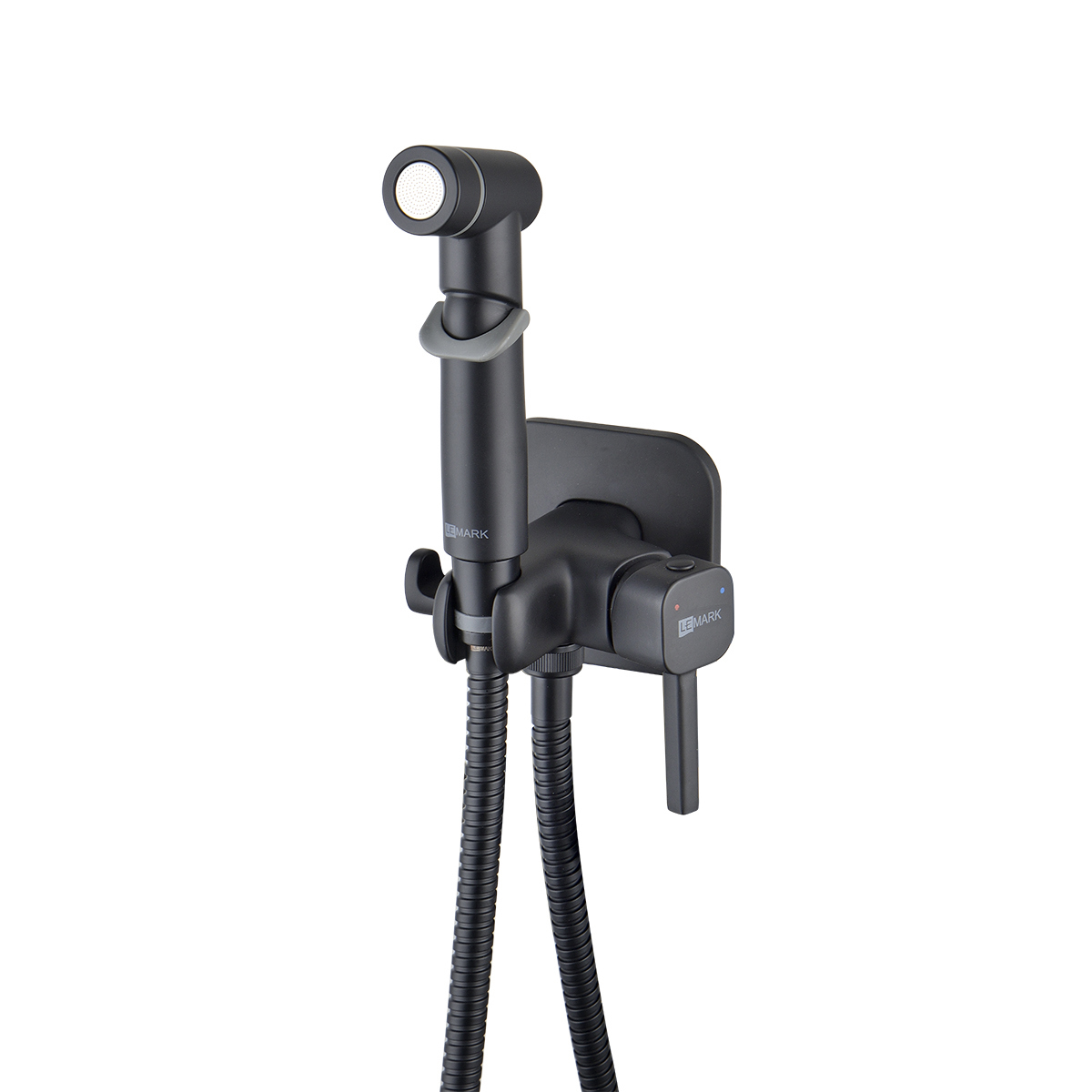 Изображение товара Набор для подключения гигиенического душа Lemark Solo LM7165BL однорычажный цвет черный