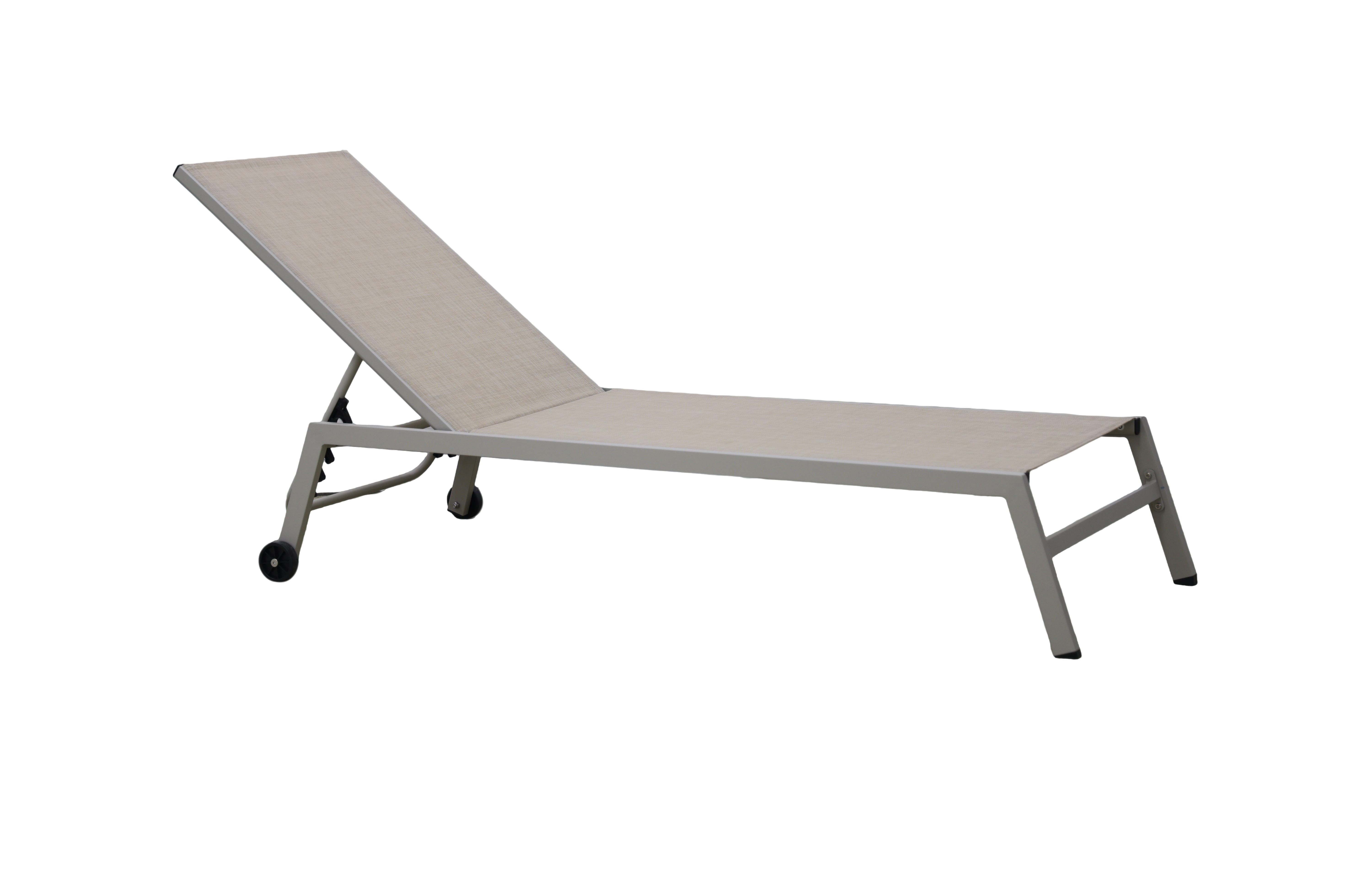 Изображение товара Шезлонг BEGINIA Lazo 200x68 см алюминий коричневый