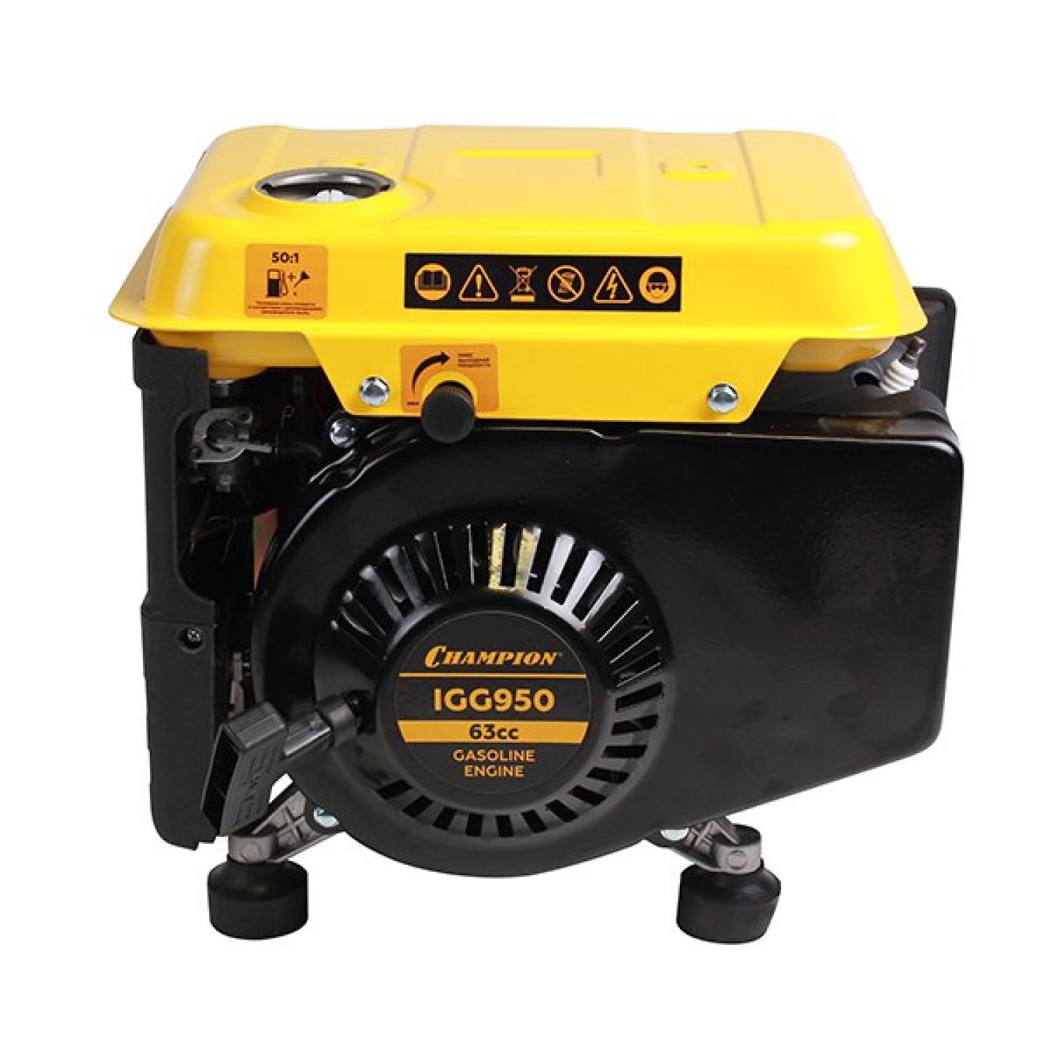 Изображение товара Генератор бензиновый Champion IGG950, 0.9 кВт