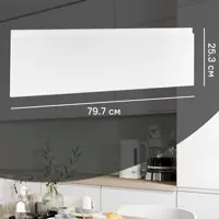 Изображение товара Фасад выдвижного ящика Токио 79.7x25.3 см DELINIA ID белый МДФ