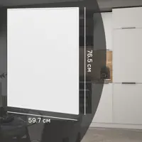 Изображение товара Фасад для кухонного шкафа Инта 59.7x76.5 см белый Delinia ID МДФ ПВХ