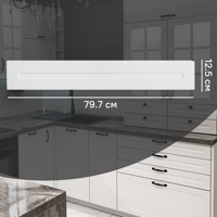 Изображение товара Фасад для кухонного ящика Ньюпорт 79.7x12.5 см ПВХ матовая Россия