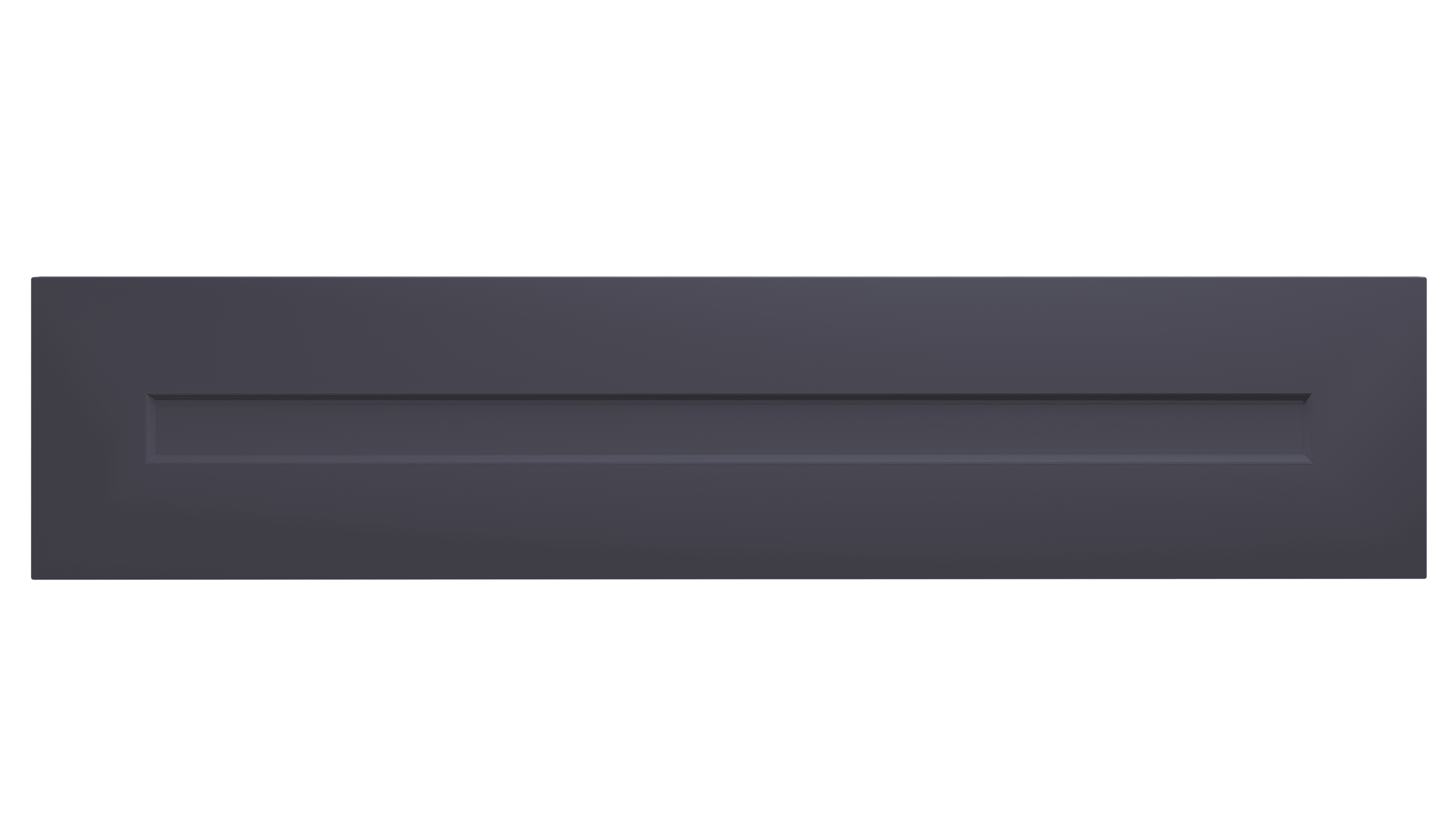 Изображение товара Фасад для кухонного ящика Ньюпорт 59.7x12.5 см индиго DELINIA МДФ