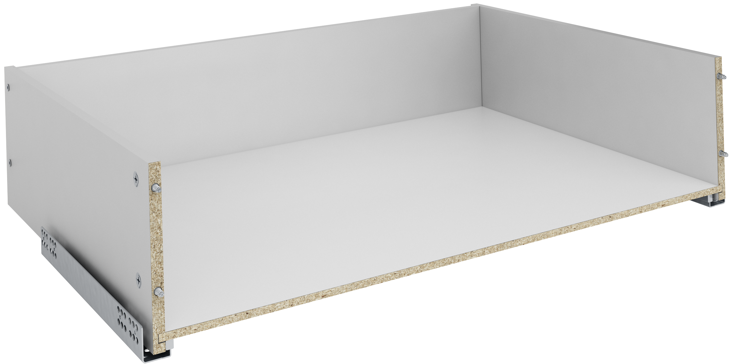 Изображение товара Ящик выдвижной Delinia 75.2x17.7x51.1 см ЛДСП цвет серый