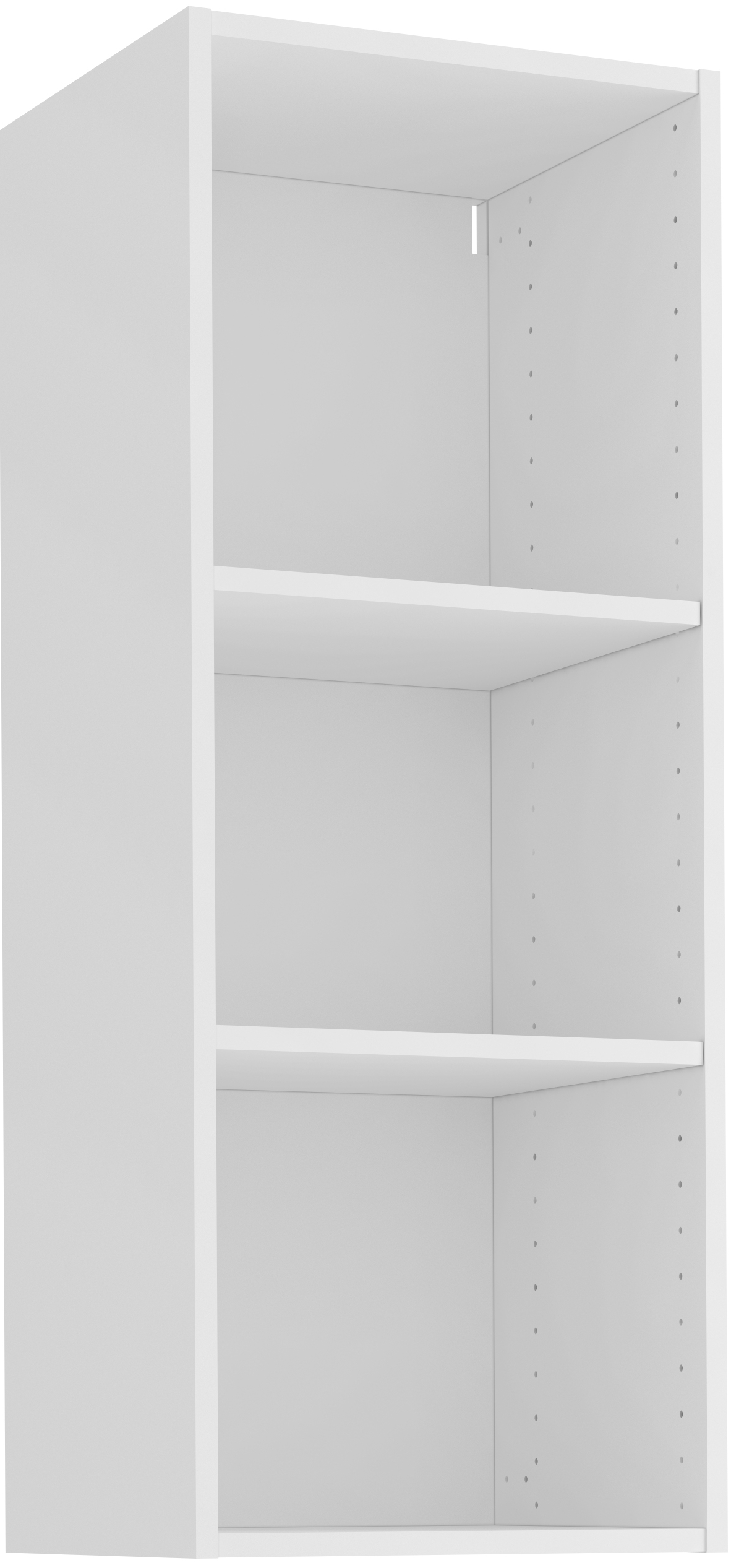 Изображение товара Кухонный навесной шкаф 40x103x35 см KONSENSA белый ЛДСП для кухни