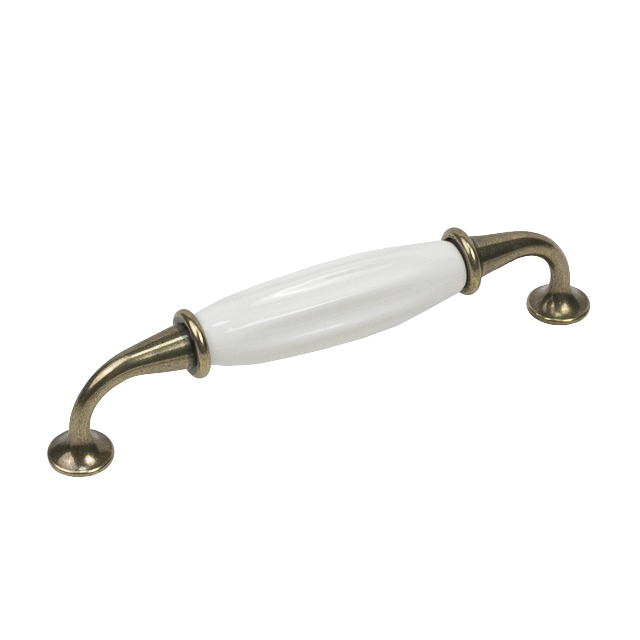 Изображение товара Мебельная ручка скоба Виви 128 мм бронза для шкафов и кухонь