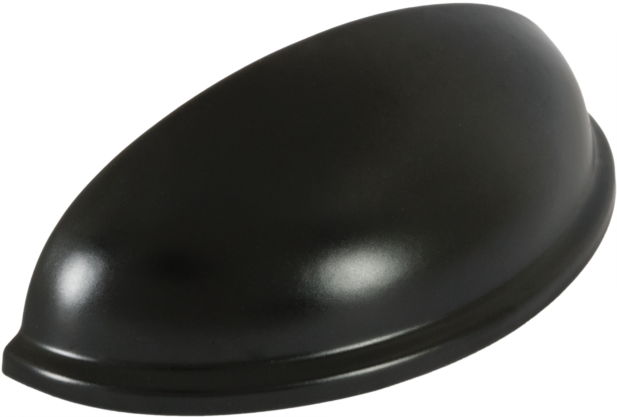 Изображение товара Мебельная ручка-ракушка Блэкшелл черная 76 мм - стильная и прочная