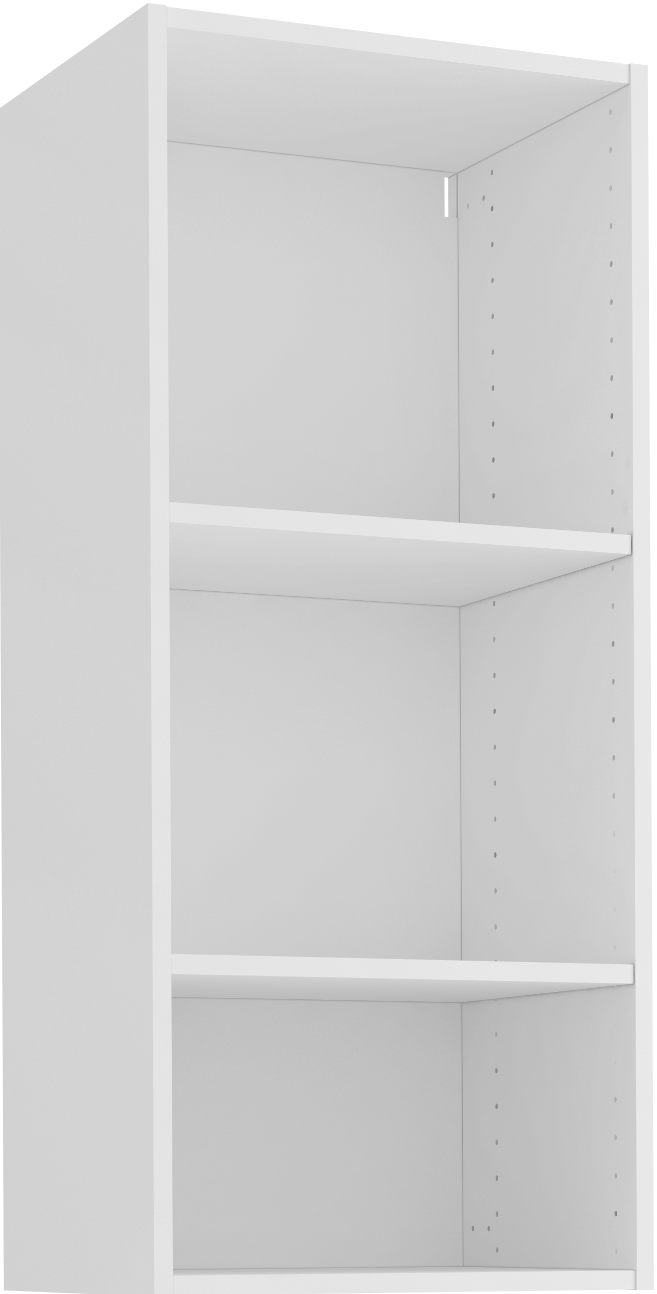 Изображение товара Кухонный навесной шкаф Konsensa 45x103x35 см белый с 2 полками и гарантией 5 лет