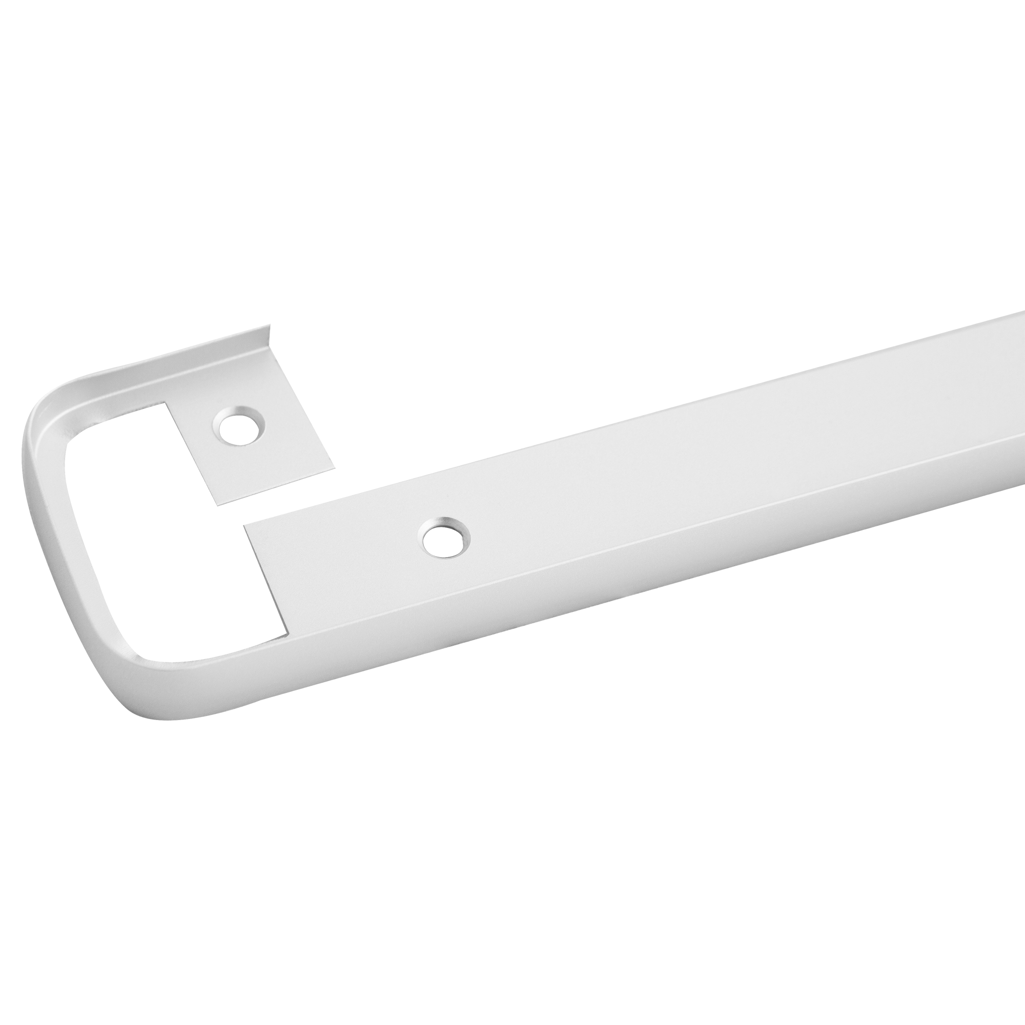 Изображение товара Планка соединительная U-образная R3 60x3.8 см для столешницы цвет матовый хром