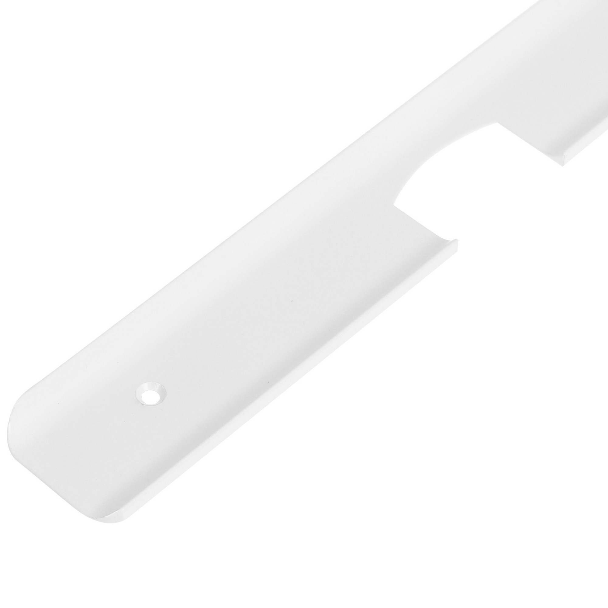 Изображение товара Угловая планка для столешницы R3 60x3.8 см белая матовая из алюминия Россия