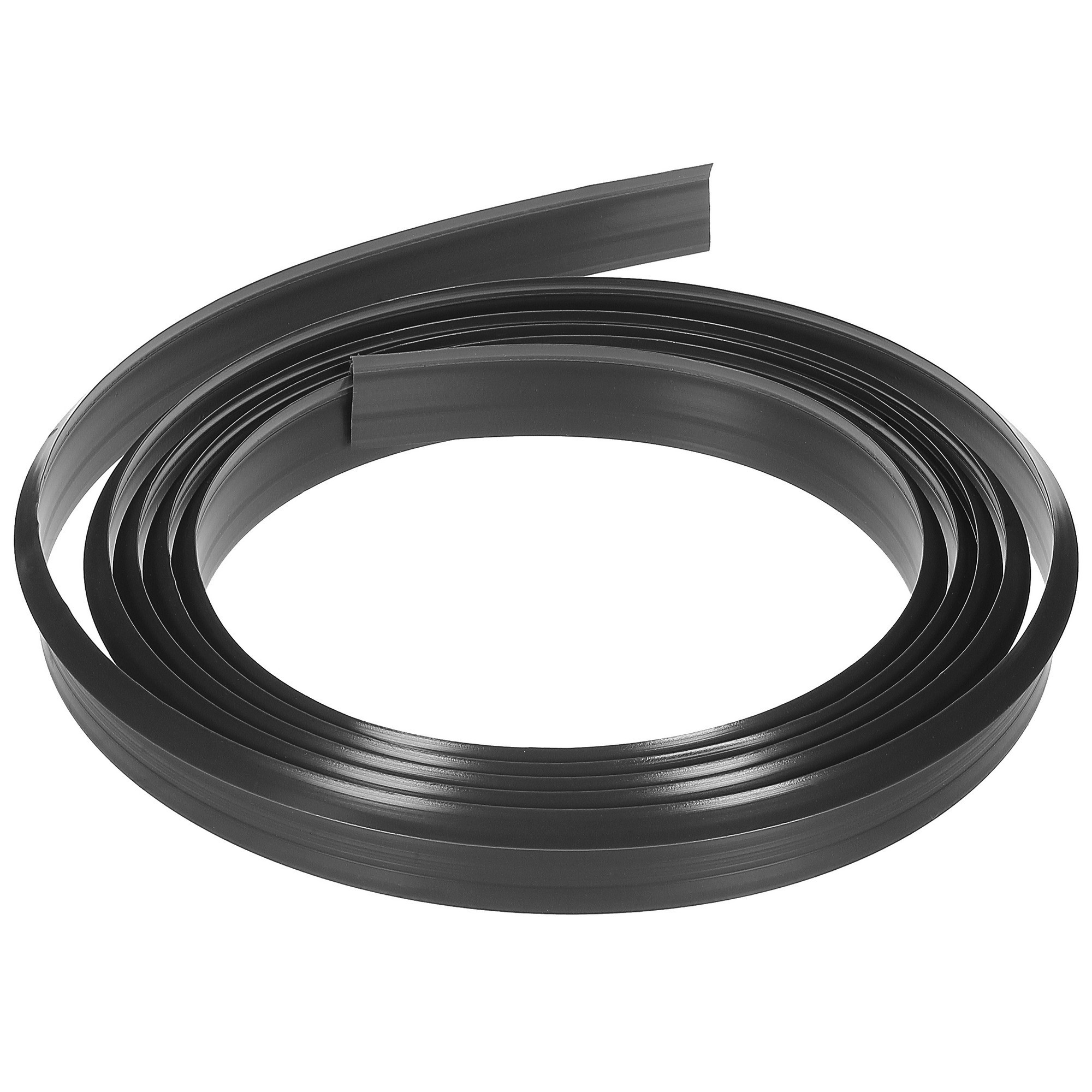 Изображение товара Профиль пристенный гибкий 320x2.8 см пластик цвет чёрный