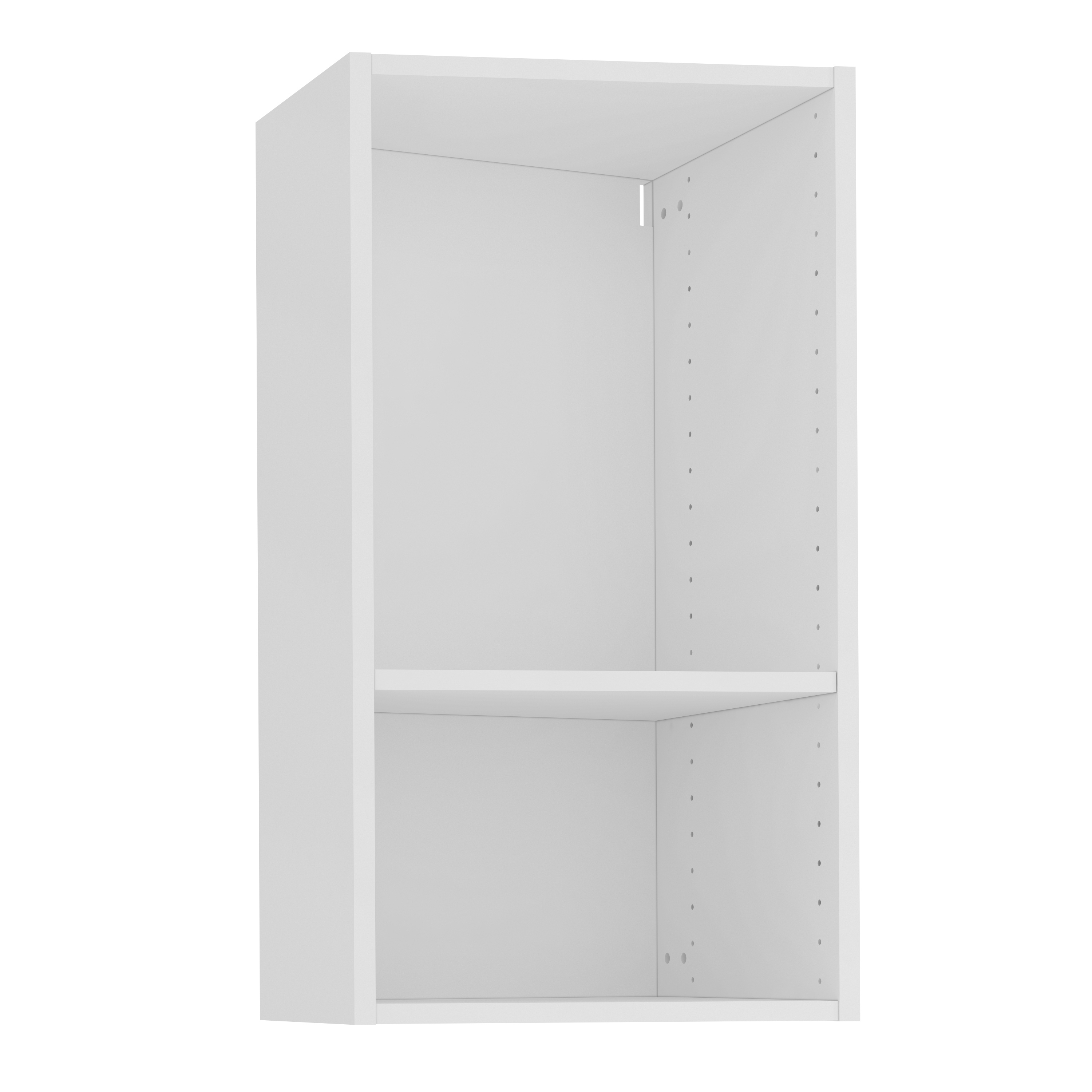 Изображение товара Кухонный навесной шкаф Konsensa 38x77x35 см белый из ЛДСП с креплением